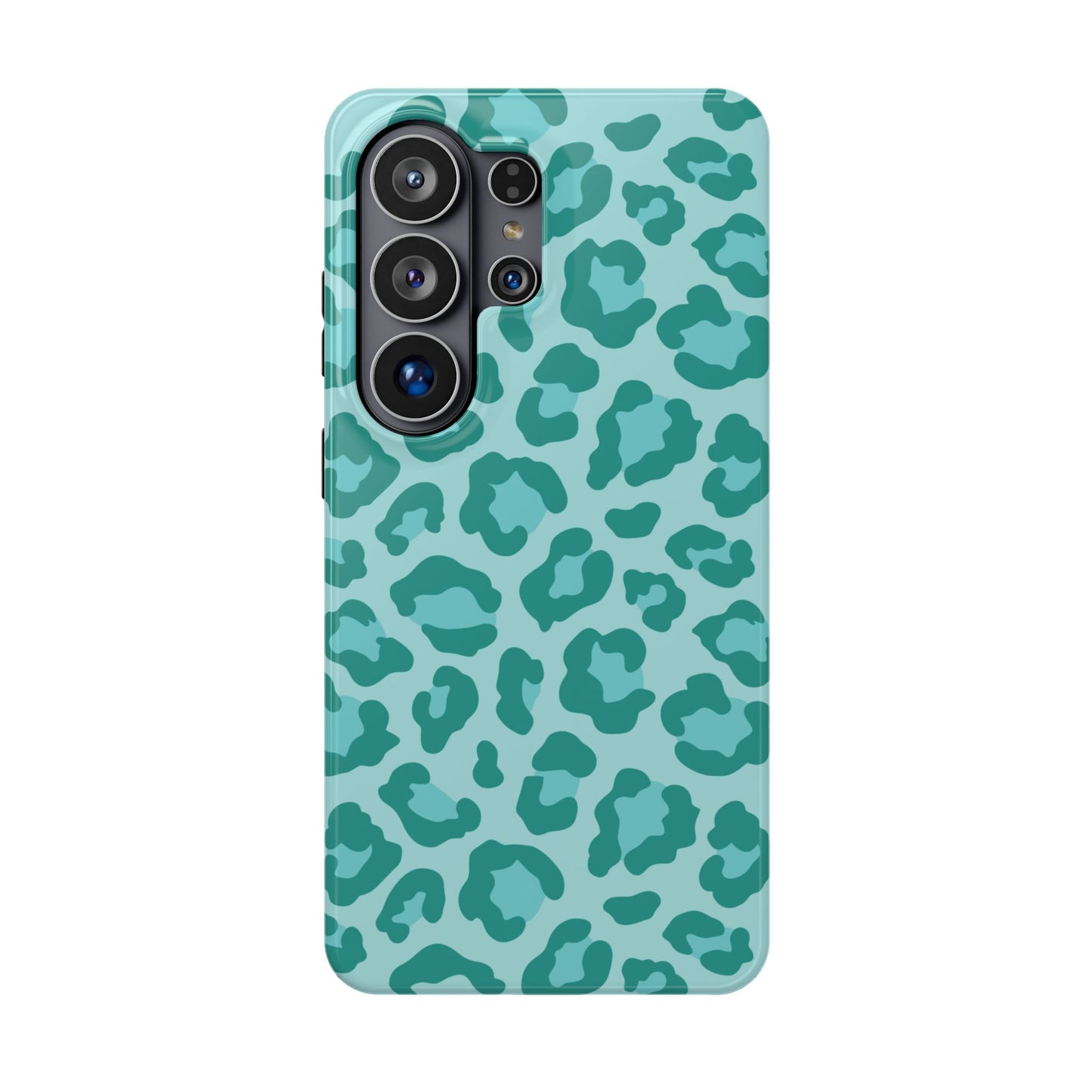 Teal Leopard MagSafe Case