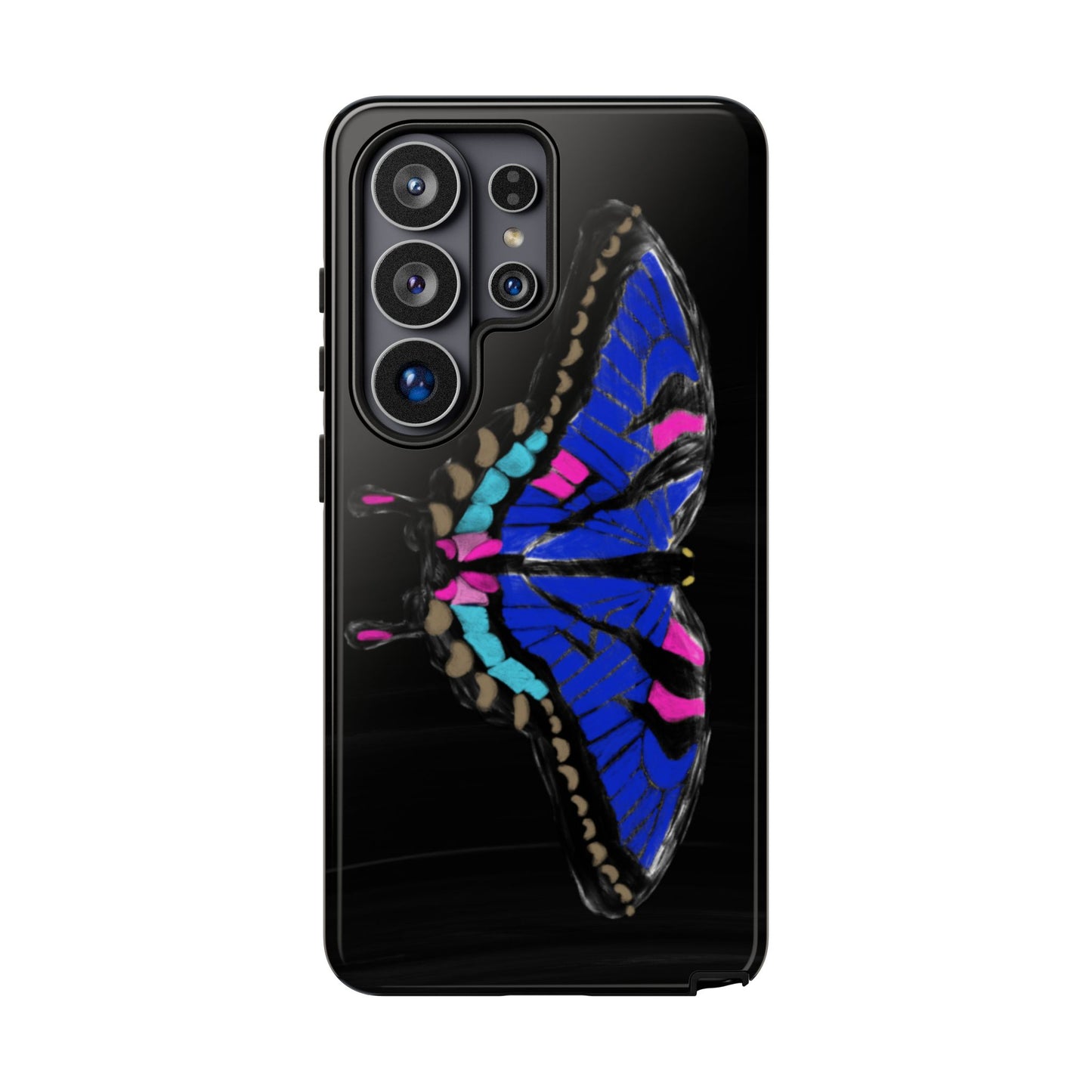 Blue Butterfly Tough Case
