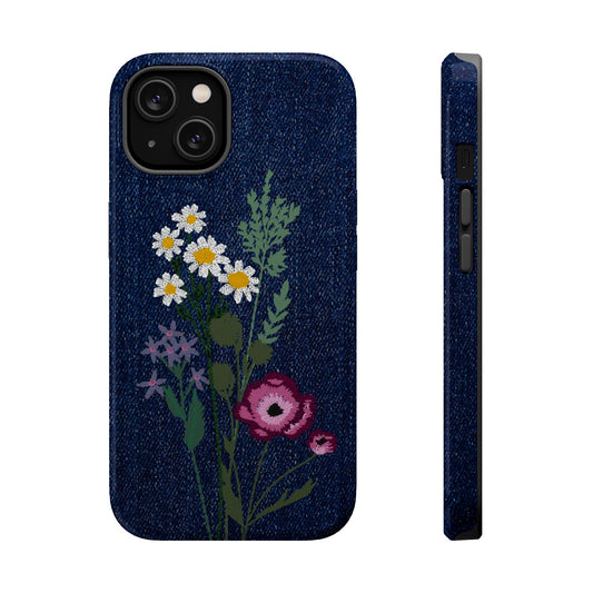 Denim Florals MagSafe Case