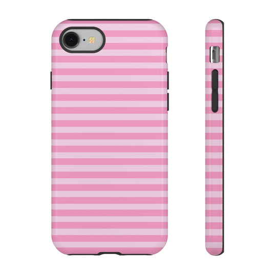 Pink Striped Tough Case