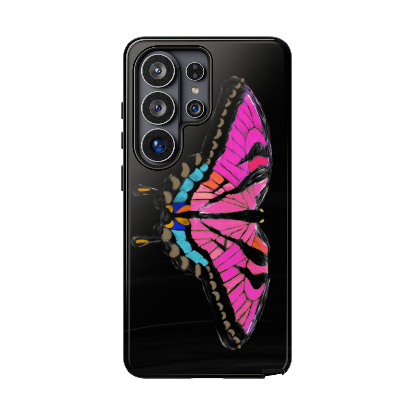 Pink Butterfly Tough Case
