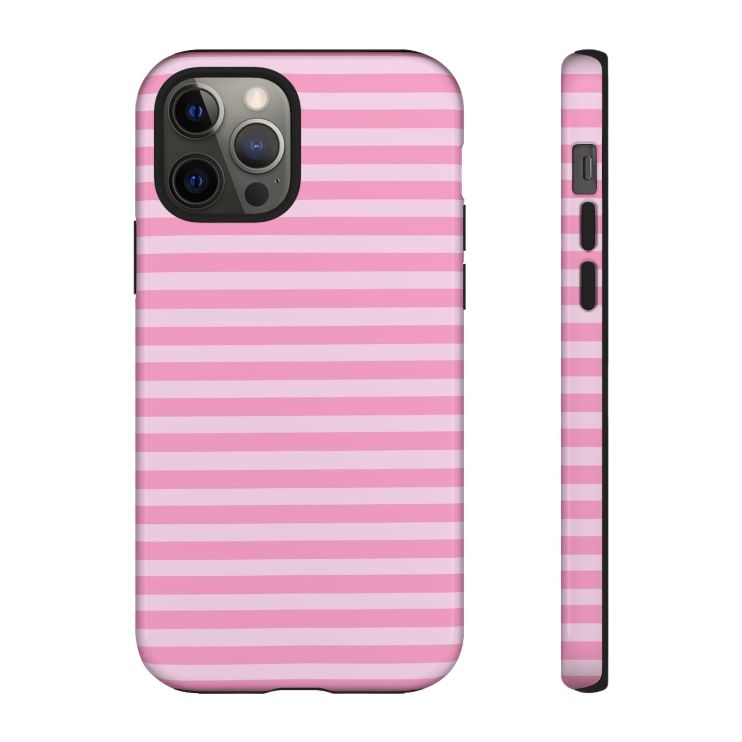 Pink Striped Tough Case