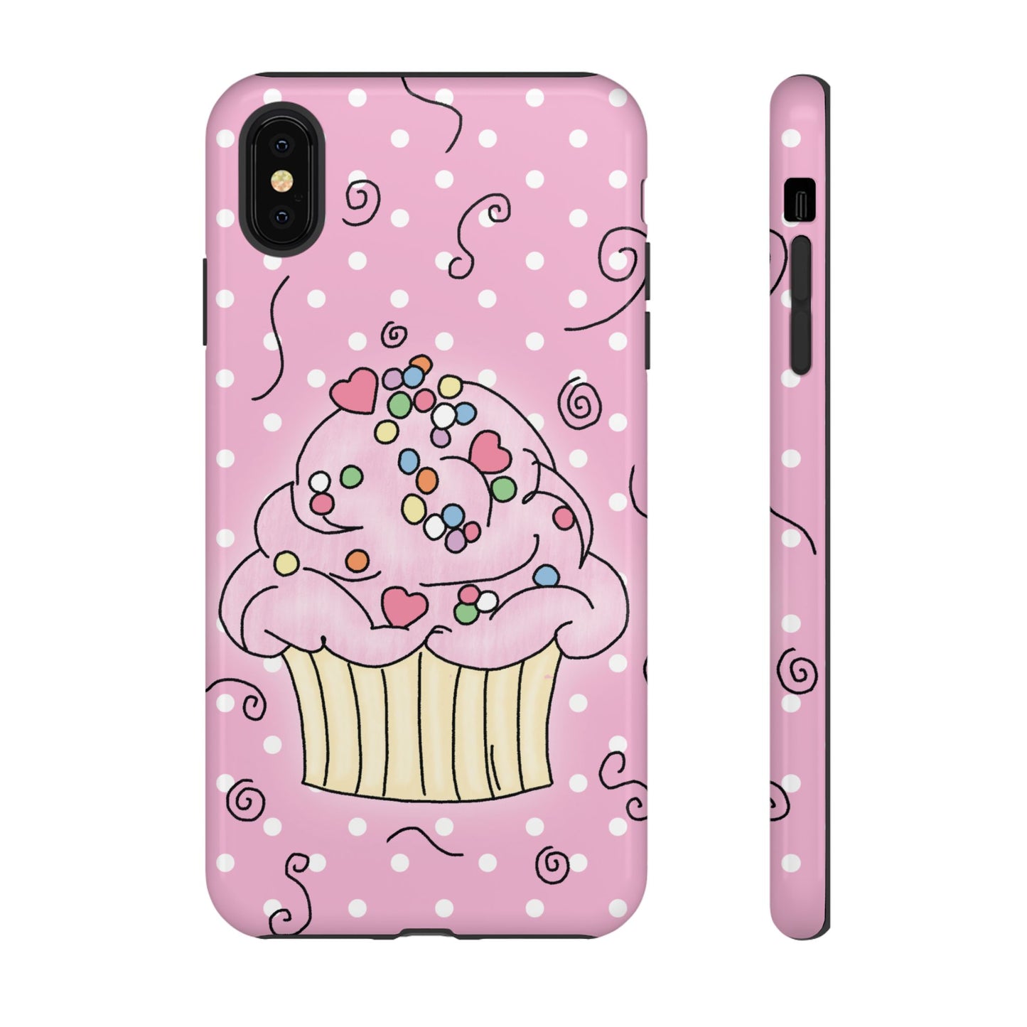 Cupcake Curlicues Tough Case