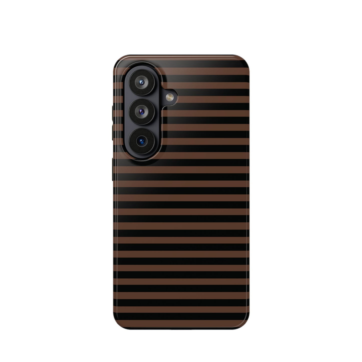 Brown Striped MagSafe Case