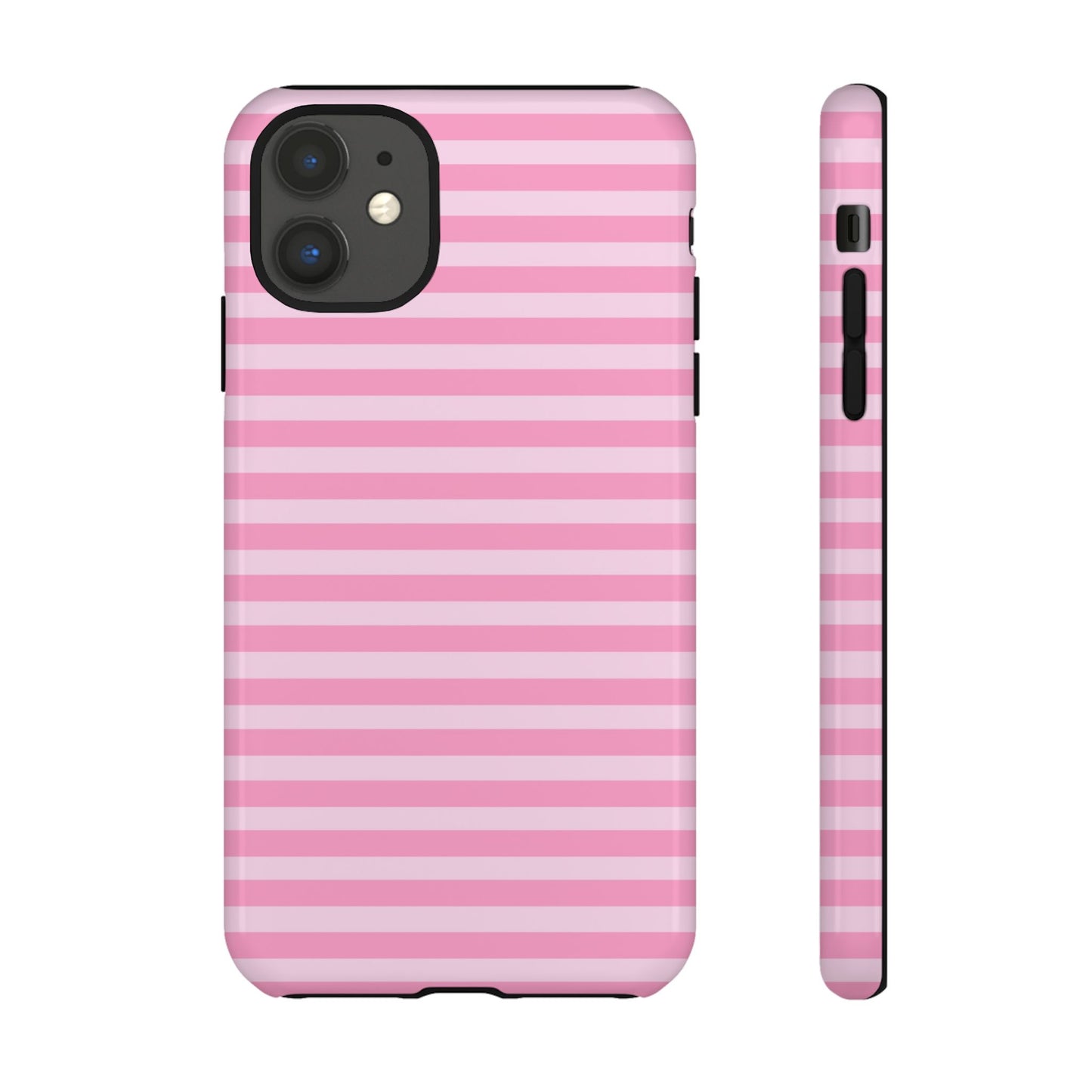 Pink Striped Tough Case