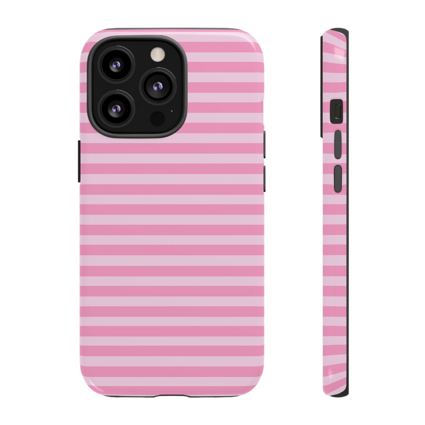 Pink Striped Tough Case