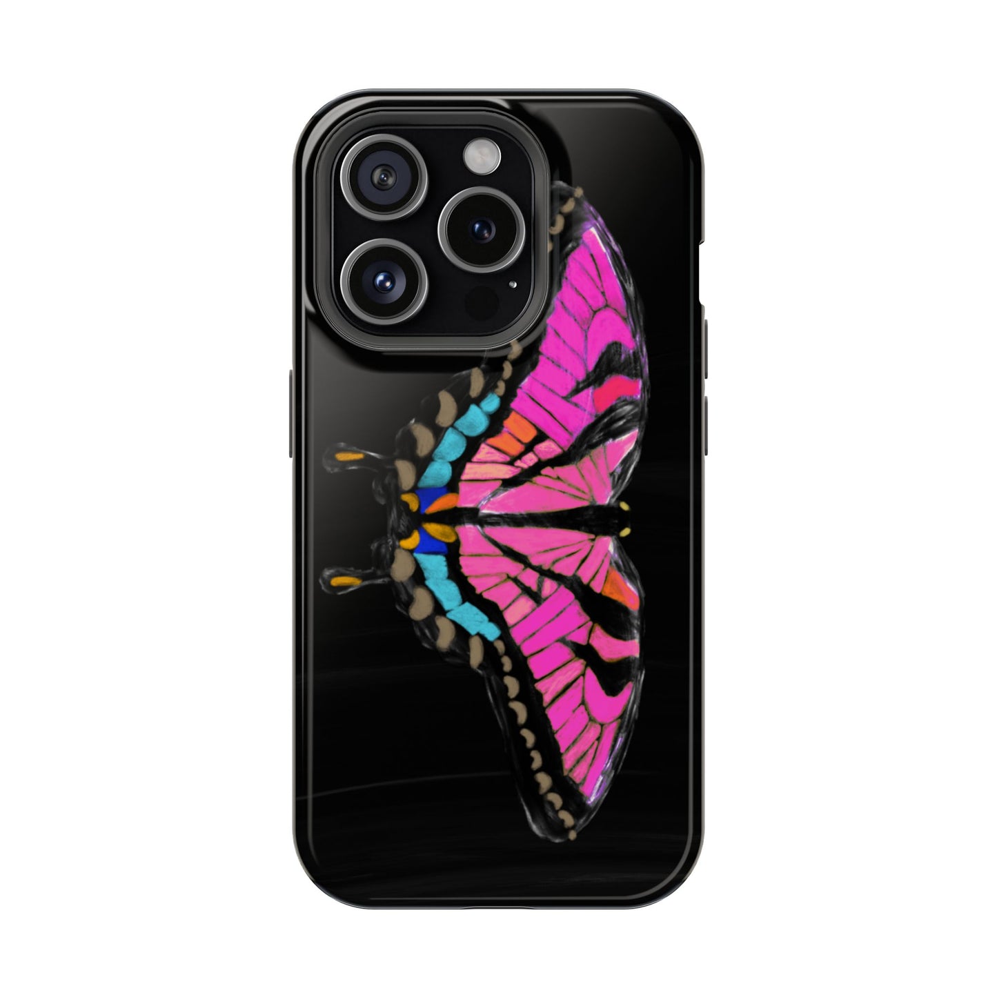 Fuscia Butterfly MagSafe Case
