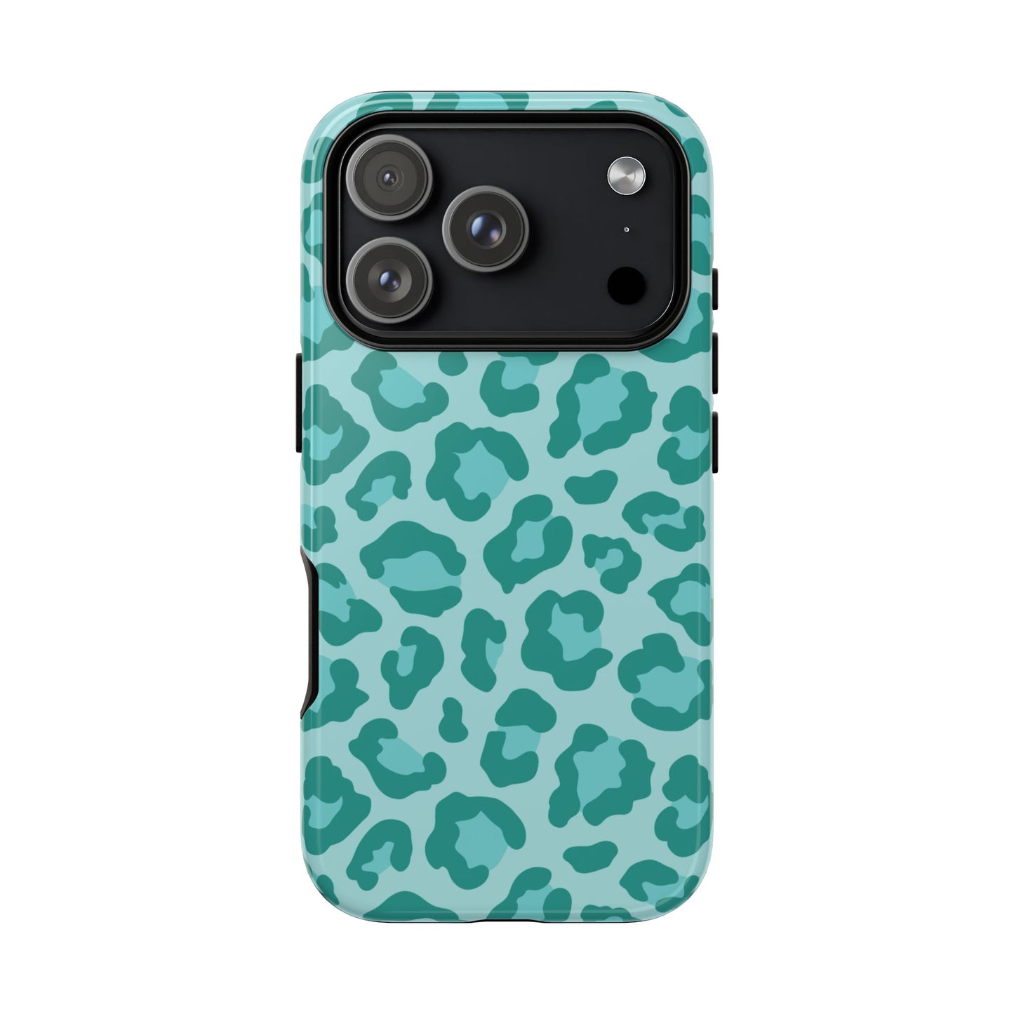 Teal Leopard Tough Case