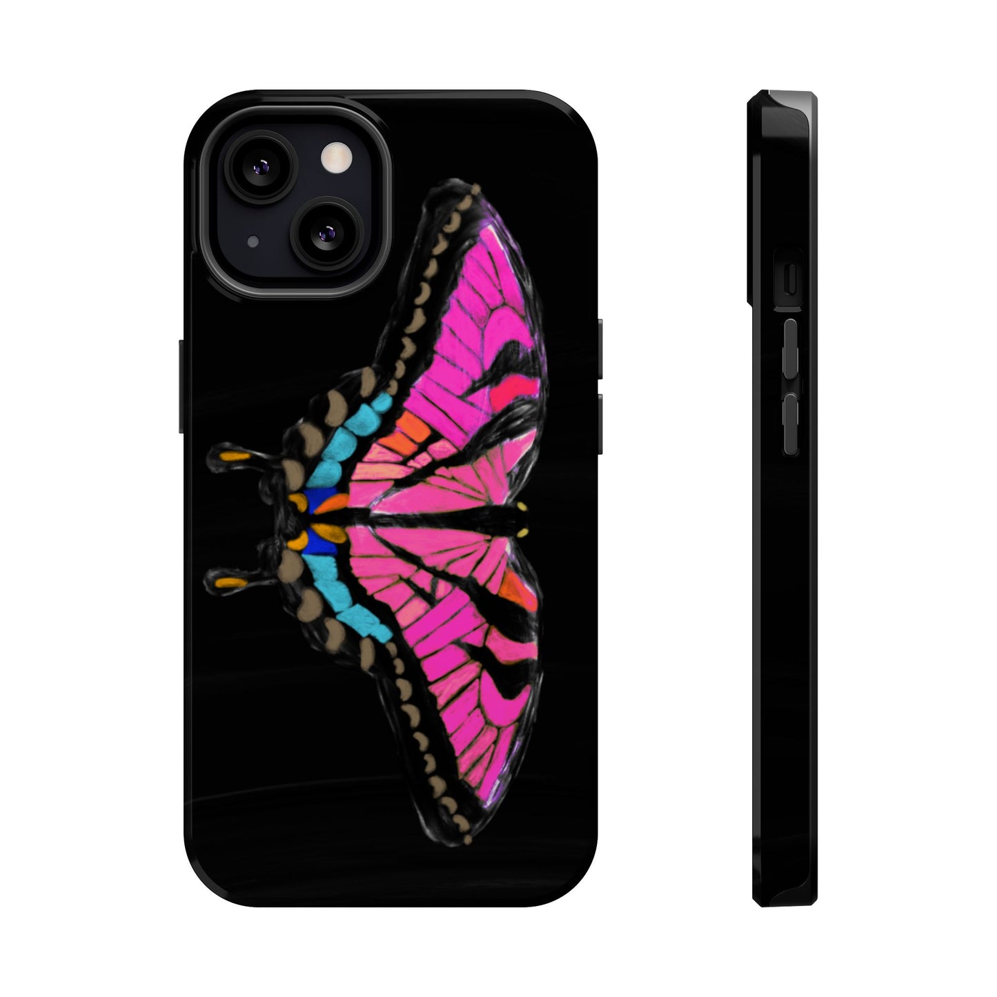 Fuscia Butterfly MagSafe Case