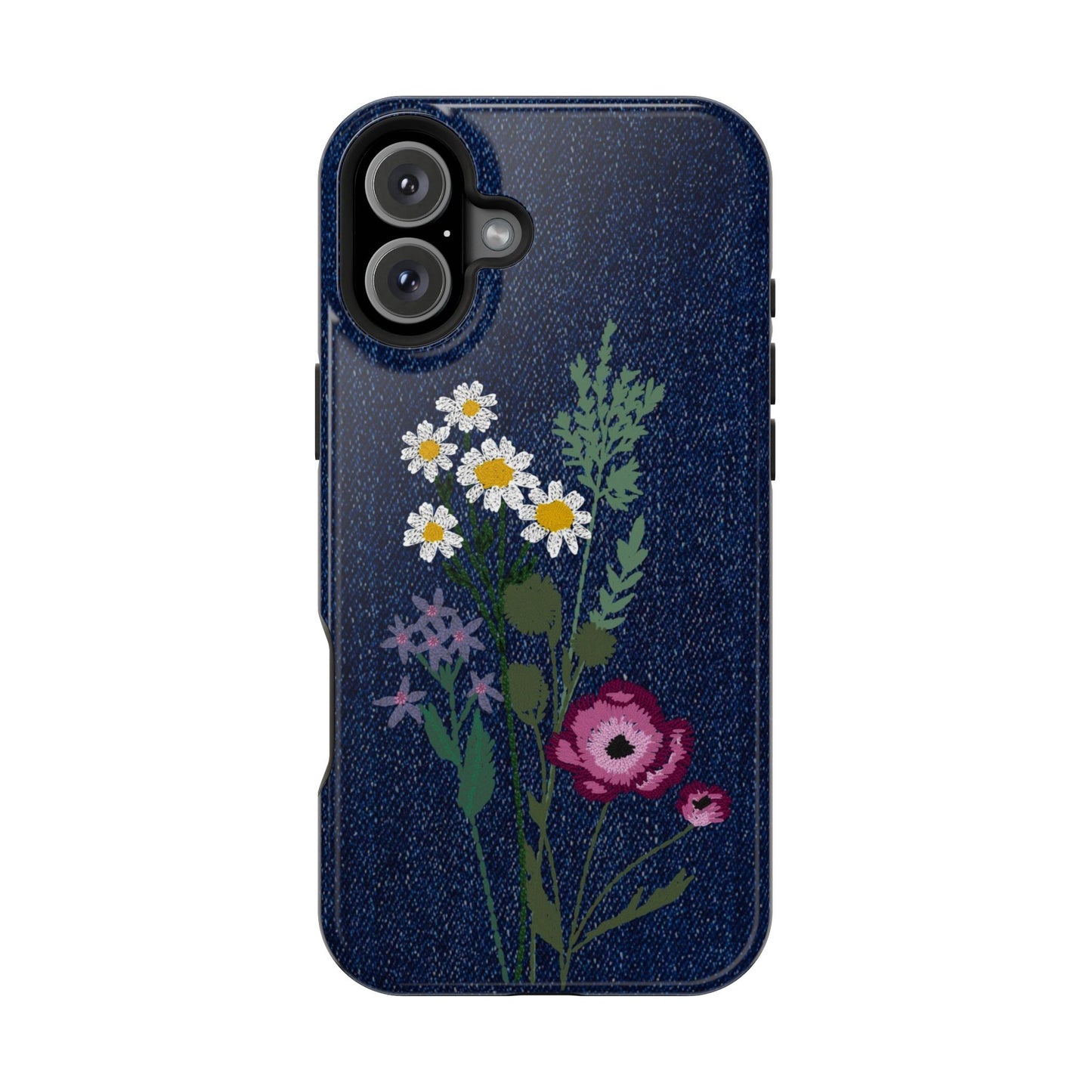Denim Florals MagSafe Case