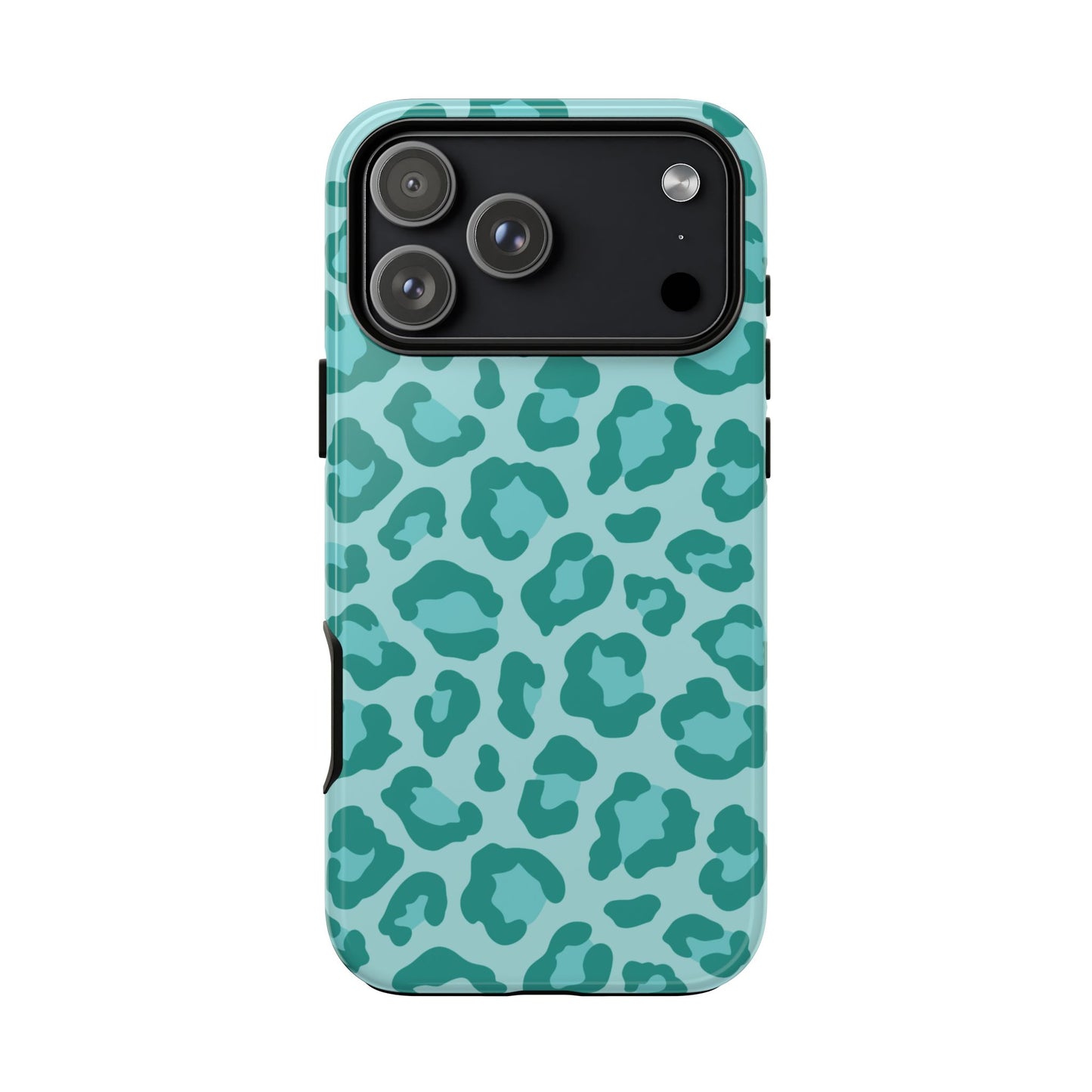 Teal Leopard Tough Case