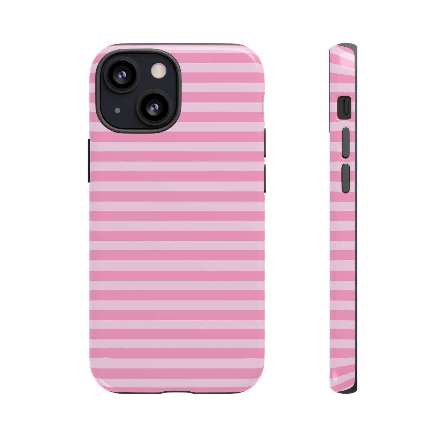 Pink Striped Tough Case