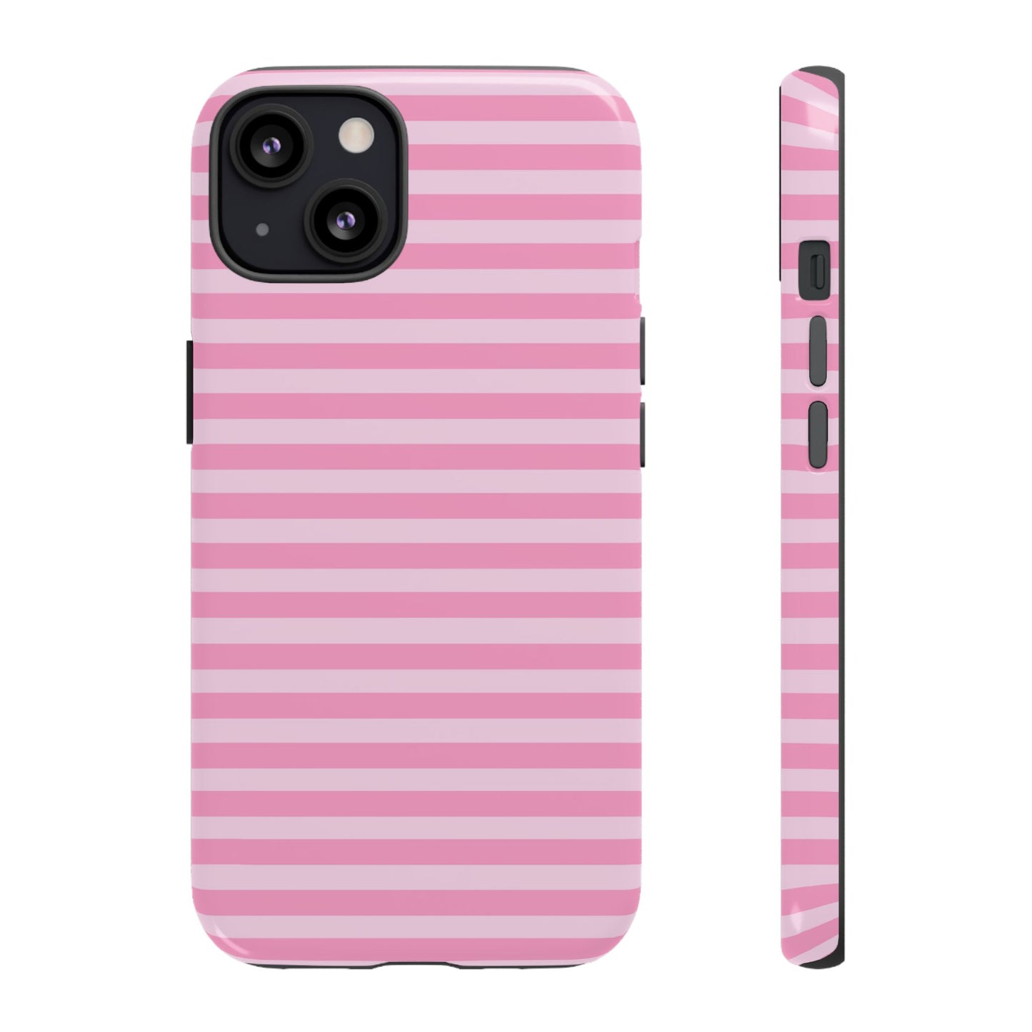 Pink Striped Tough Case