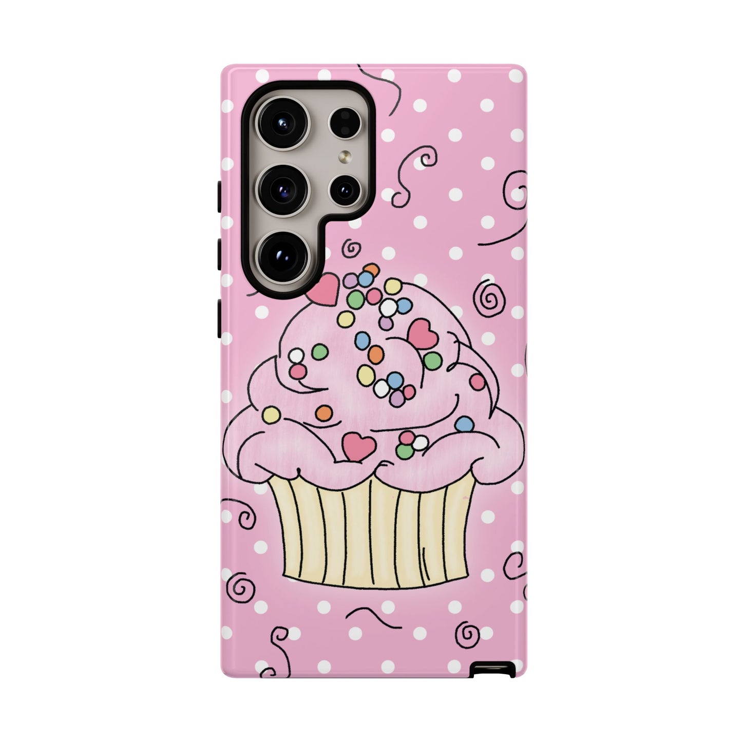 Cupcake Curlicues Tough Case