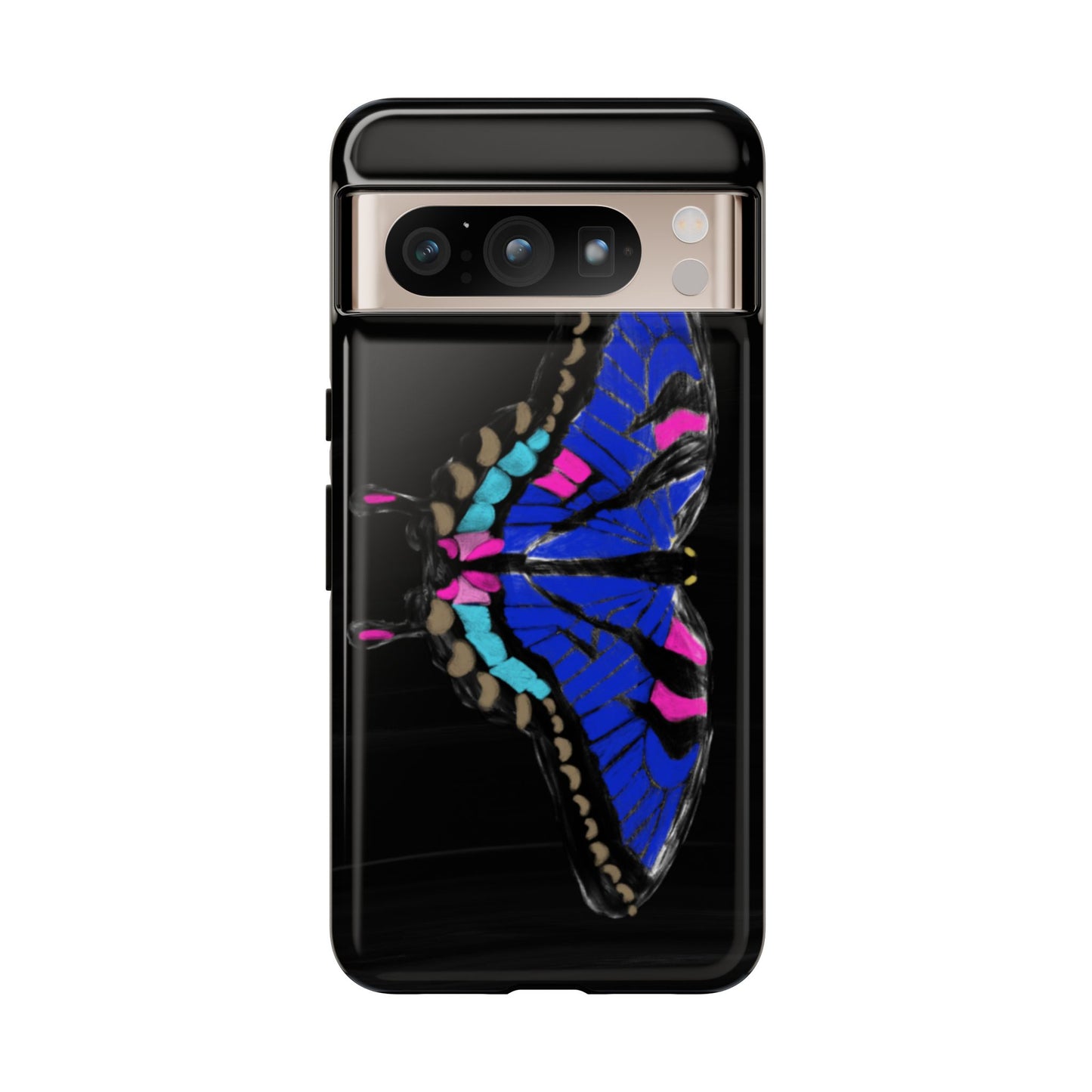 Blue Butterfly Tough Case