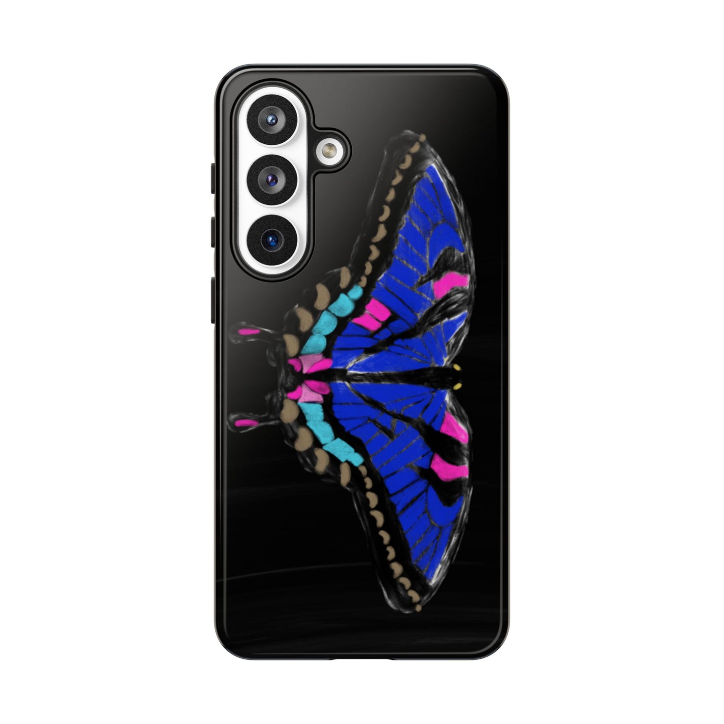 Blue Butterfly Tough Case