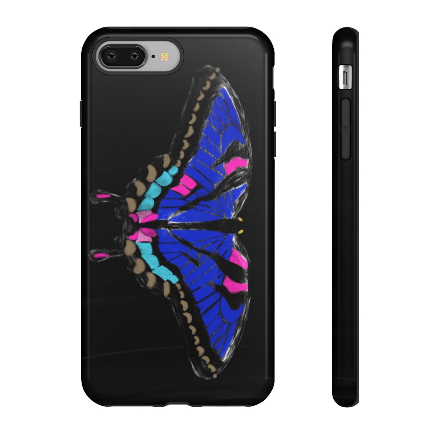 Blue Butterfly Tough Case