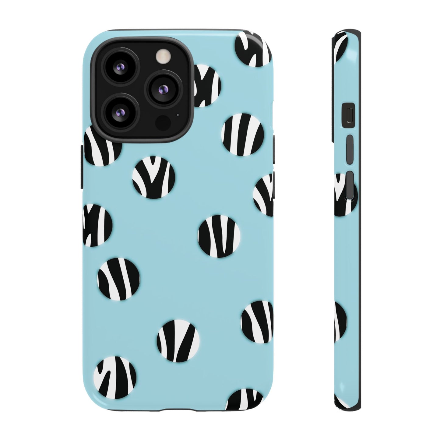 Zebra Dots Tough Case