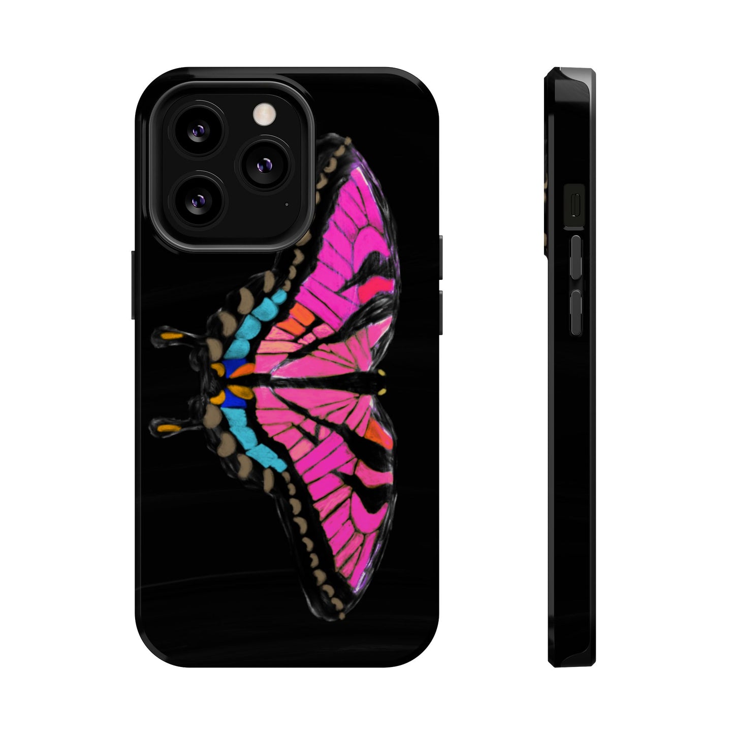 Fuscia Butterfly MagSafe Case
