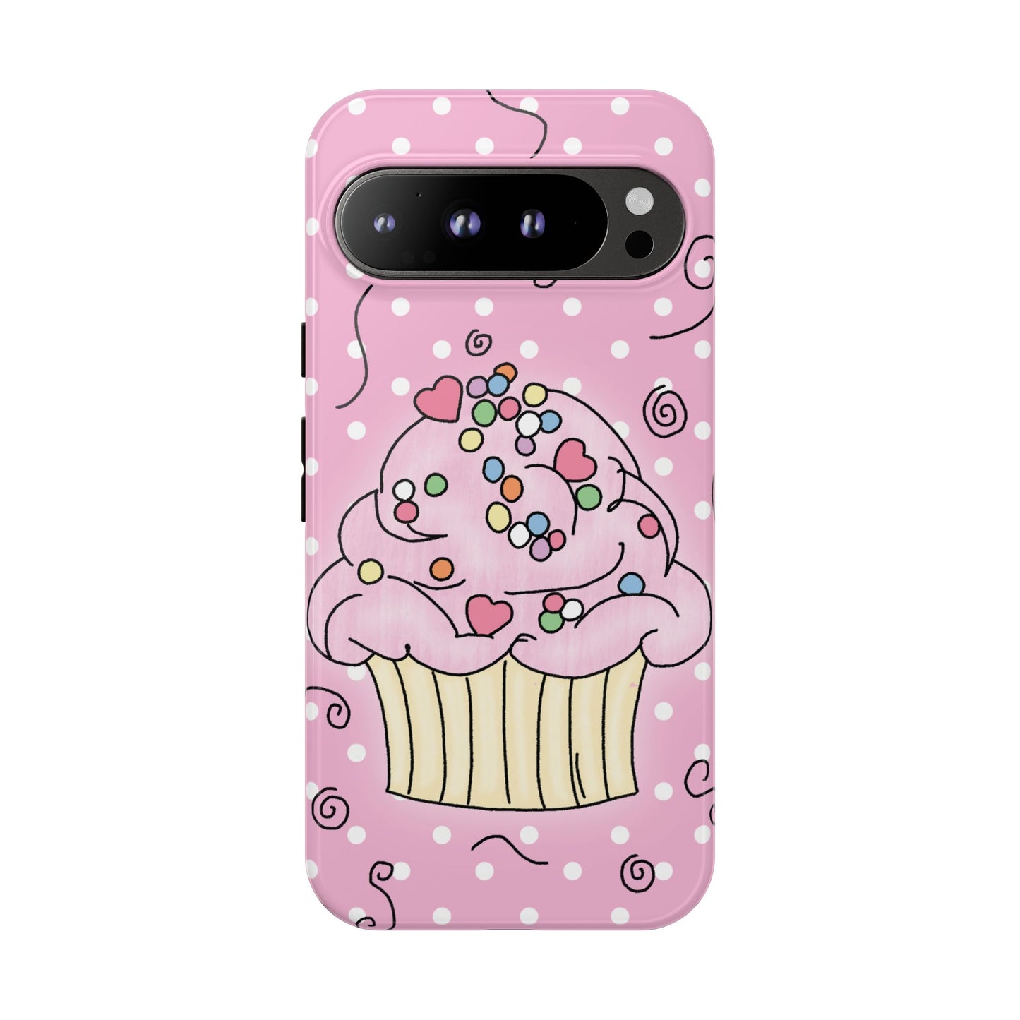 Cupcake Curlicues Tough Case