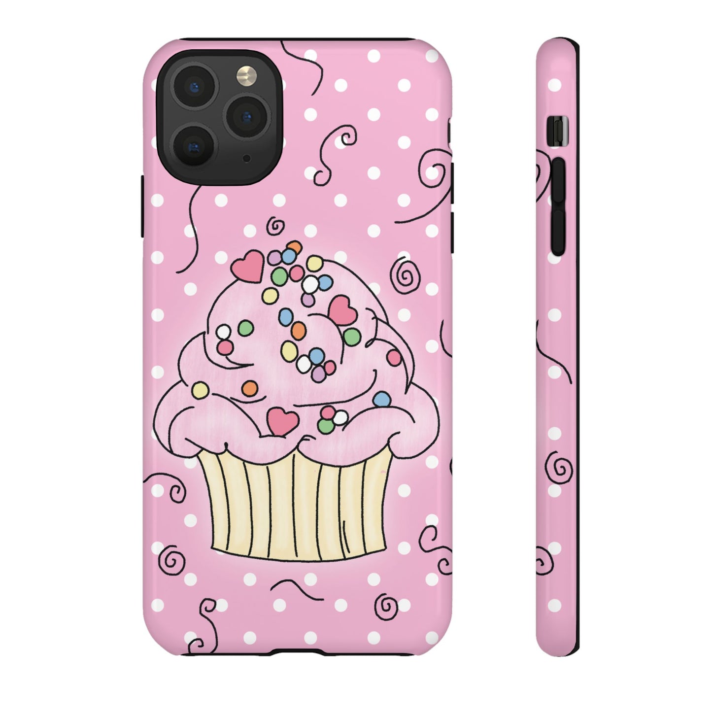 Cupcake Curlicues Tough Case