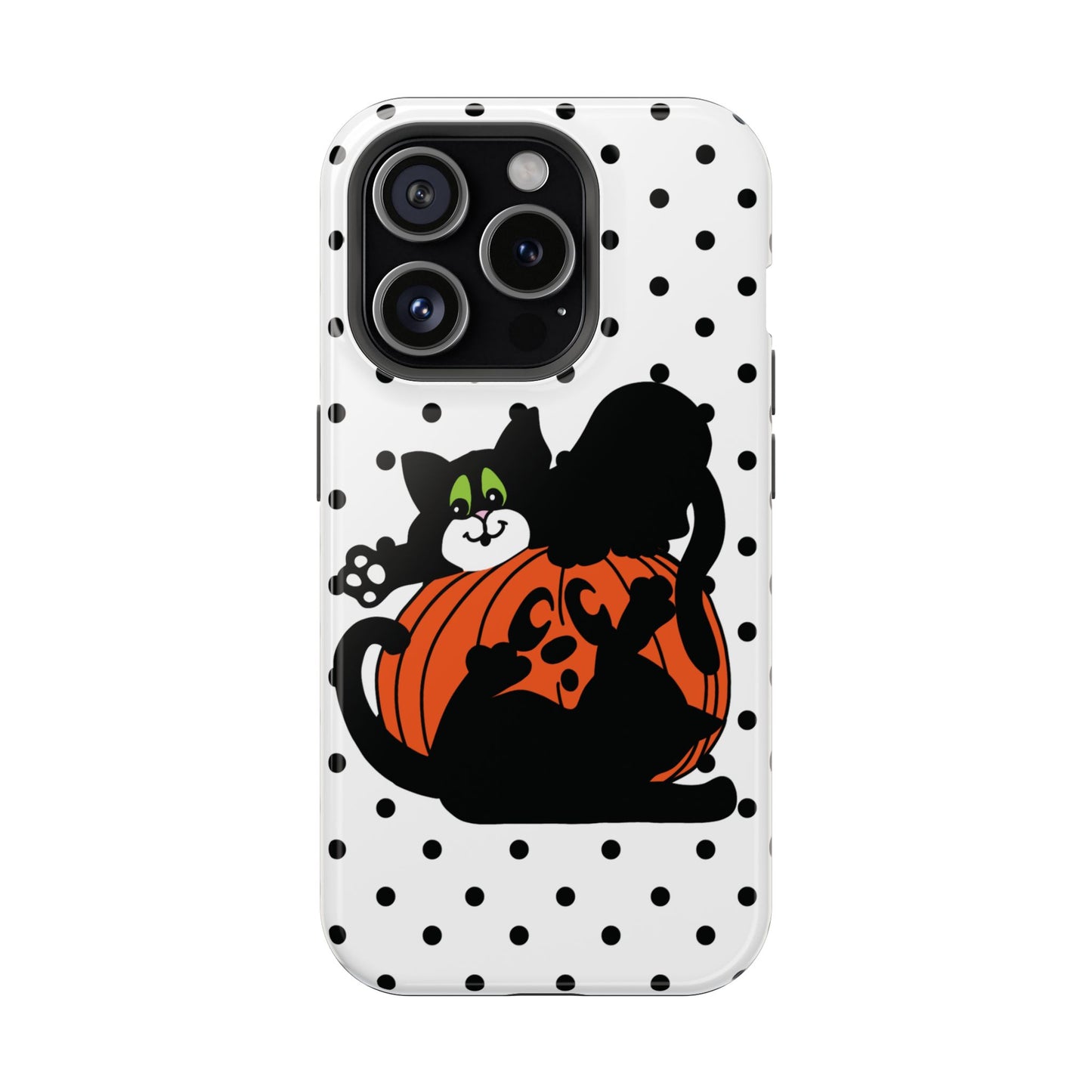 Pumpkin Kitty MagSafe Case