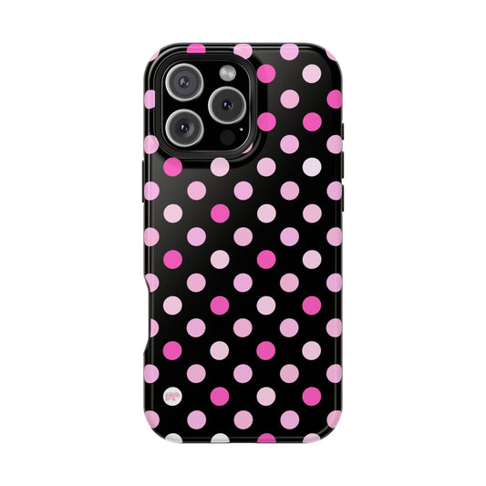 Pink Polka Dottie MagSafe Case