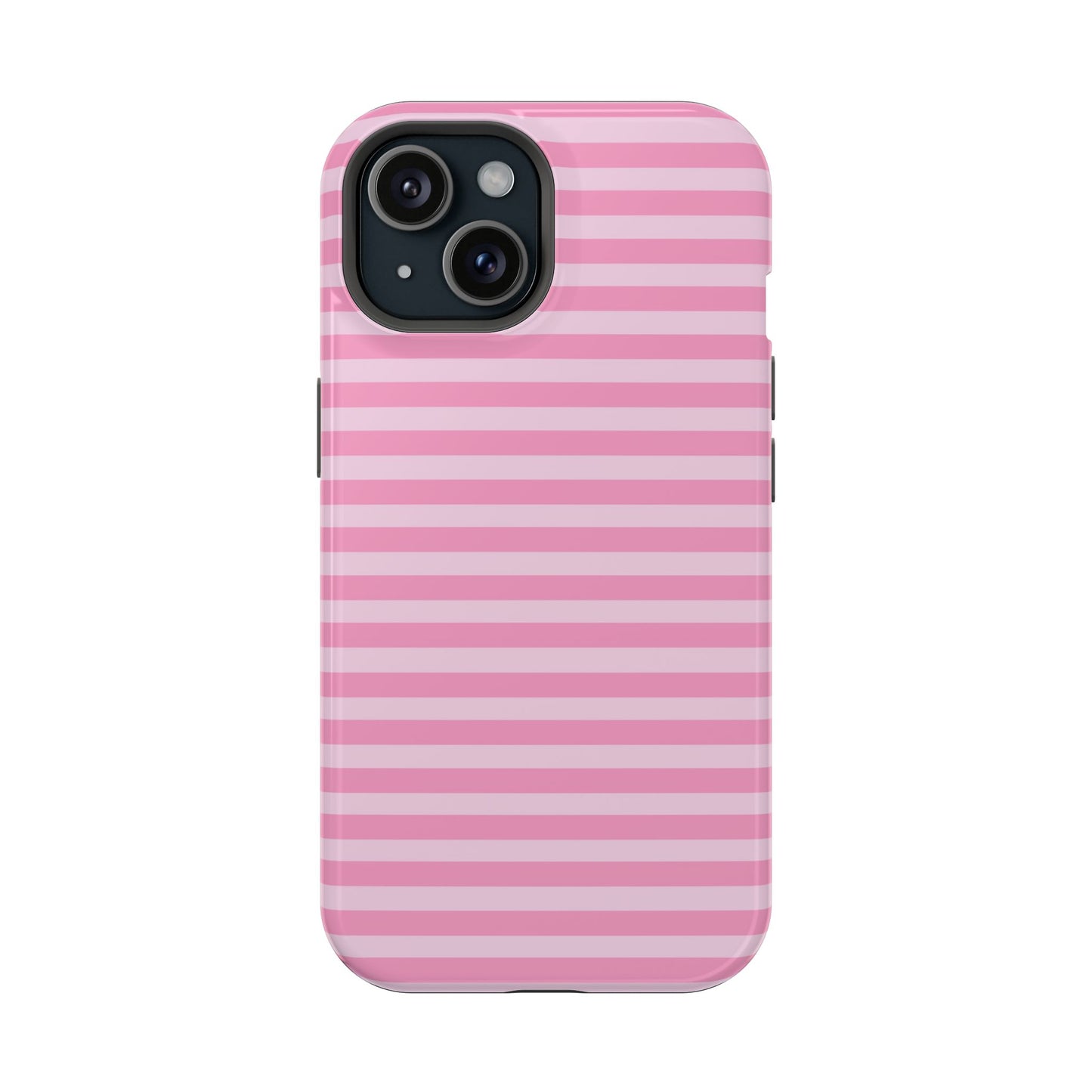 Pink Striped MagSafe Case
