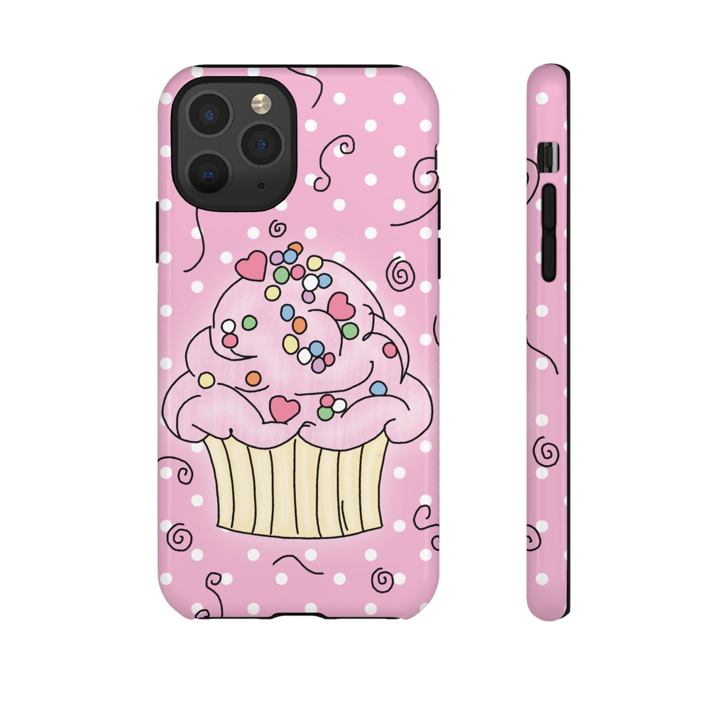 Cupcake Curlicues Tough Case