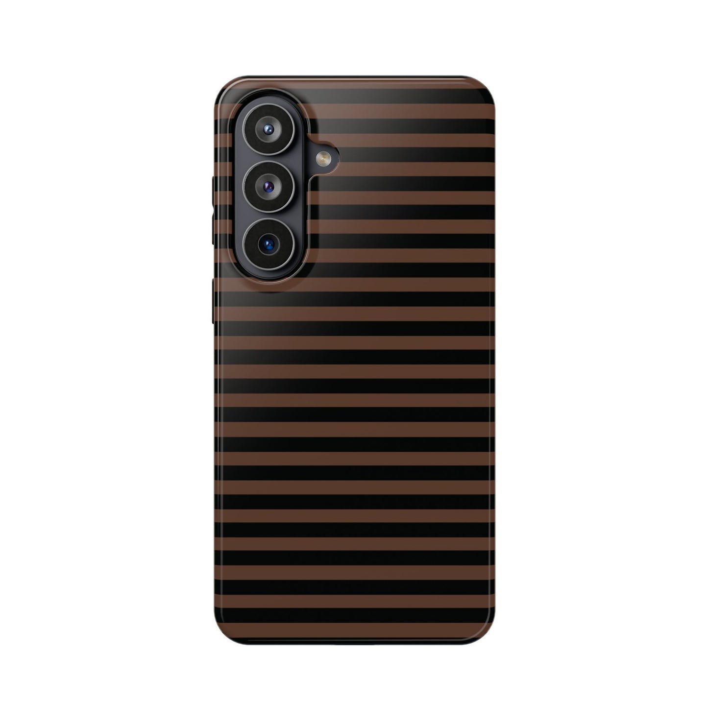 Brown Striped MagSafe Case