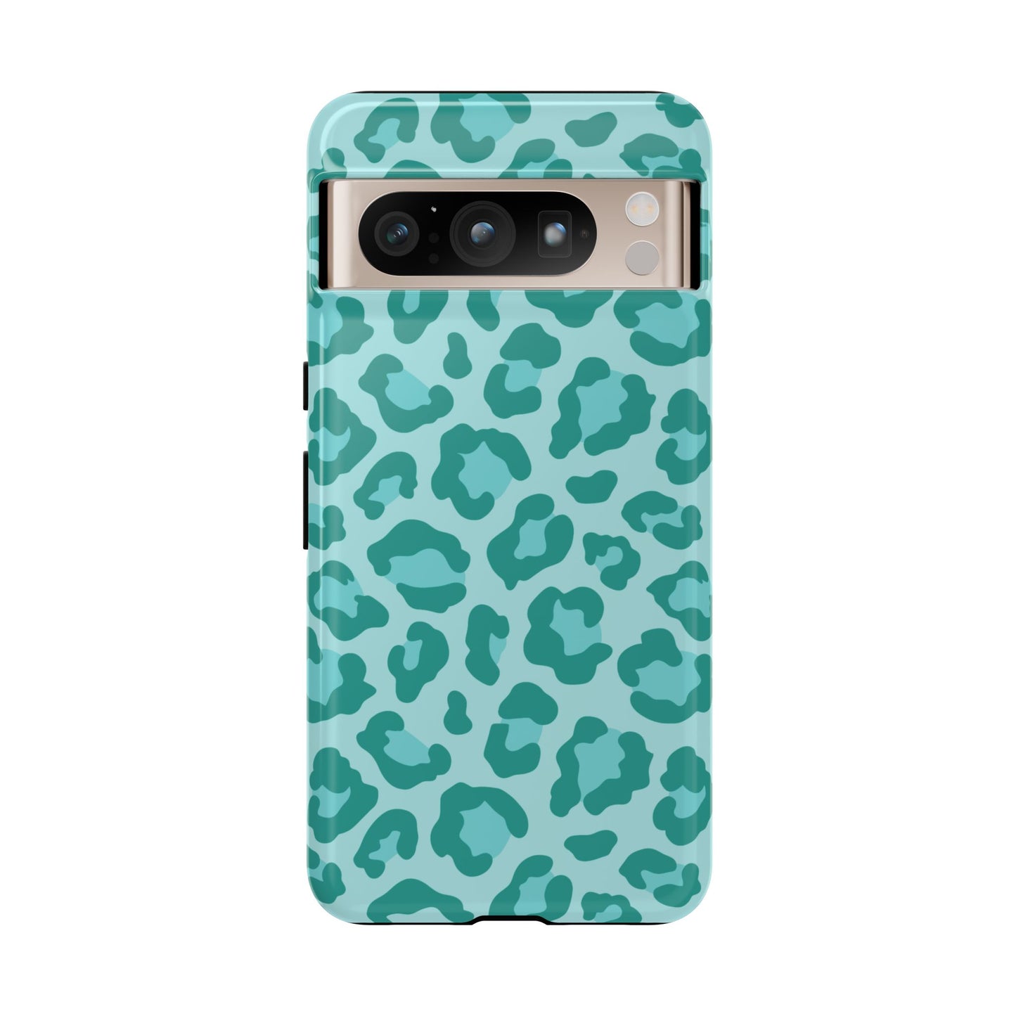 Teal Leopard Tough Case