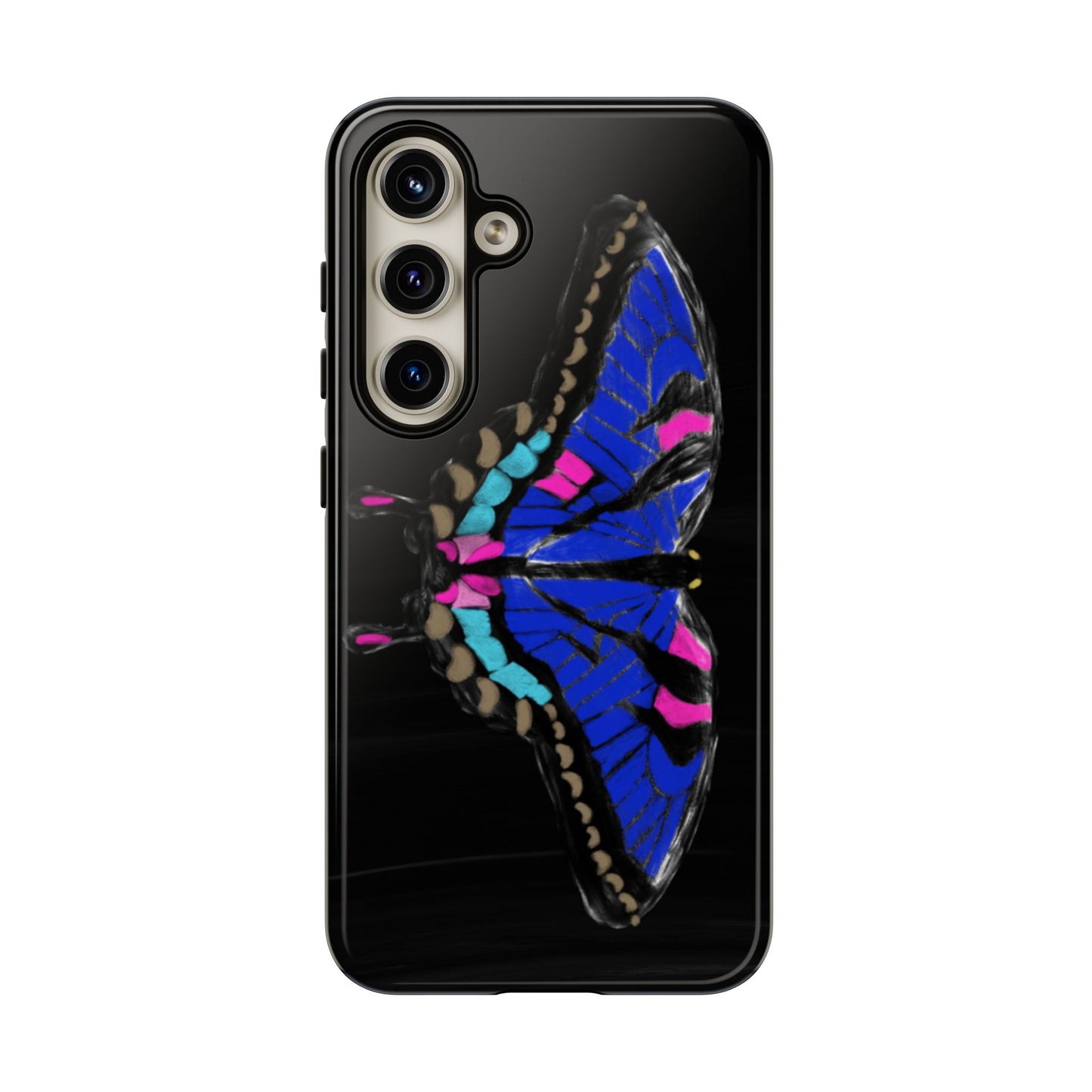 Blue Butterfly Tough Case