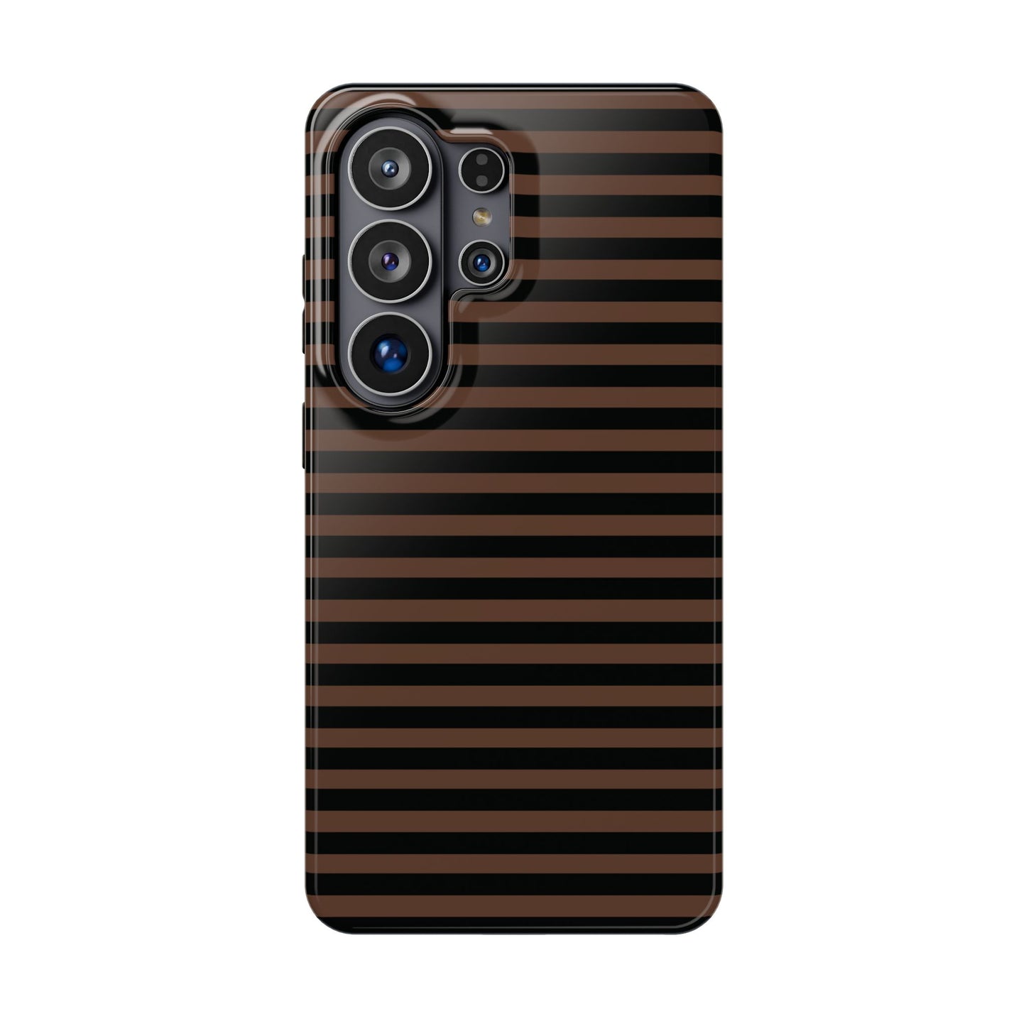 Brown Striped MagSafe Case