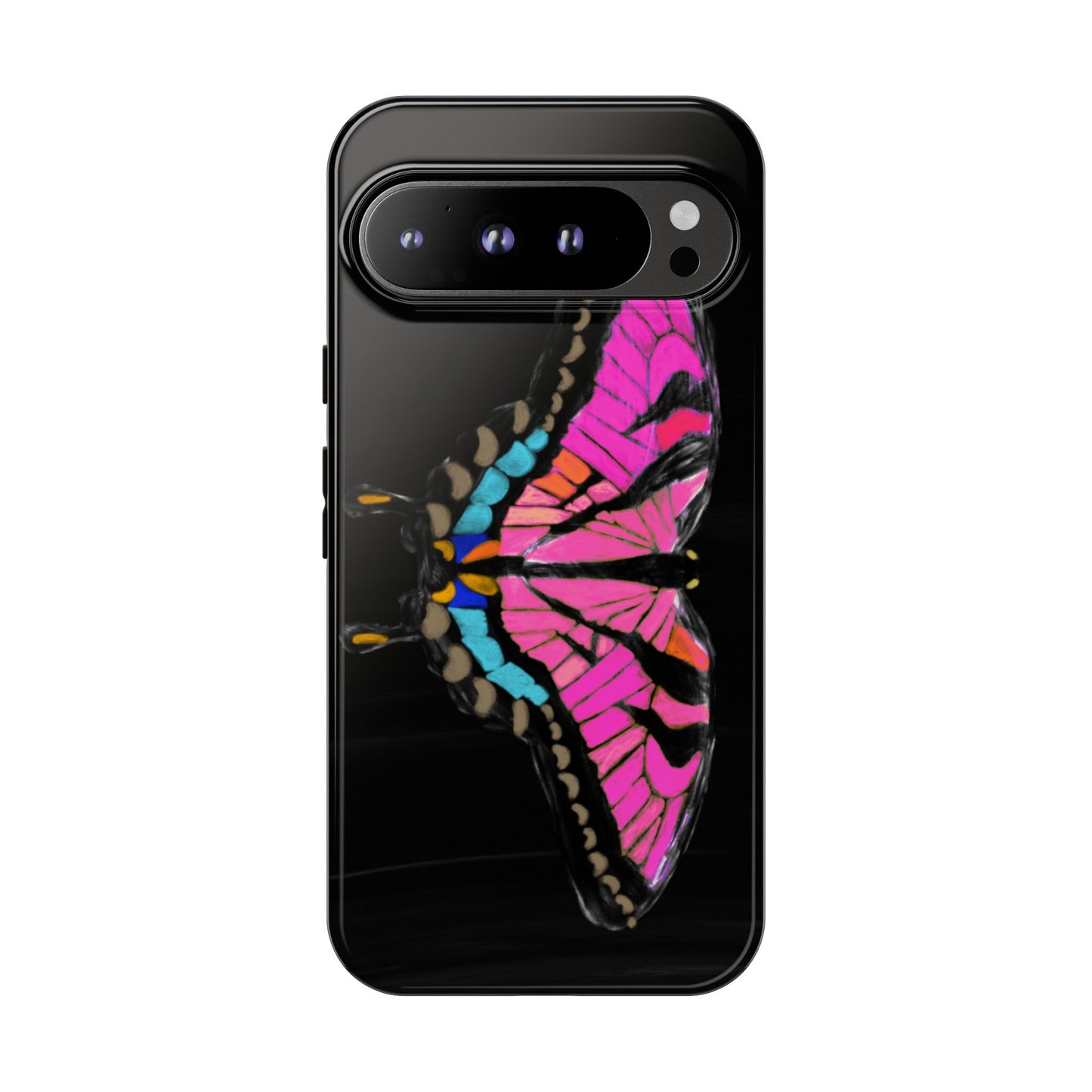 Pink Butterfly Tough Case