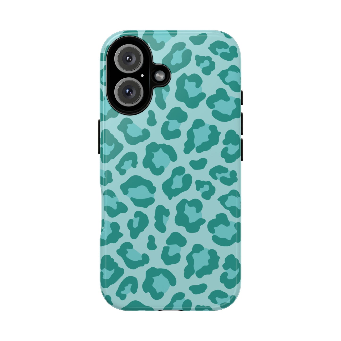 Teal Leopard Tough Case