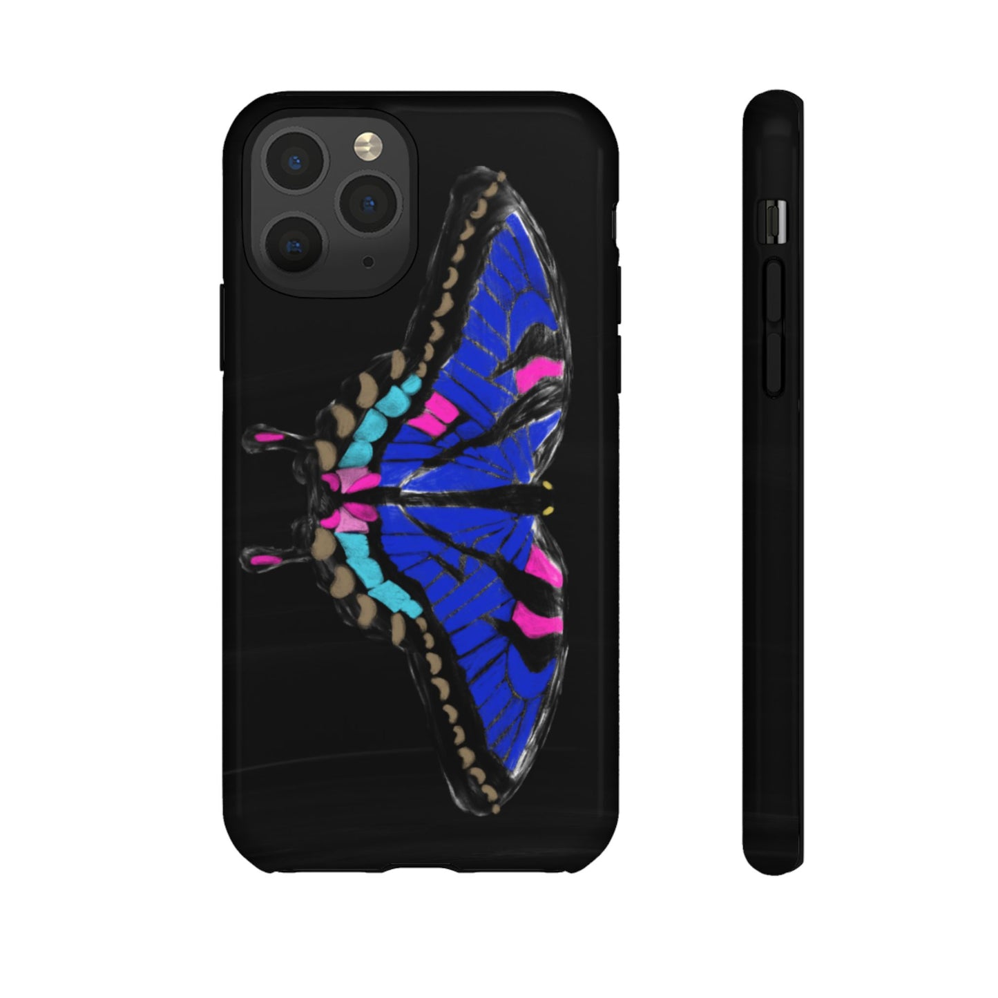 Blue Butterfly Tough Case