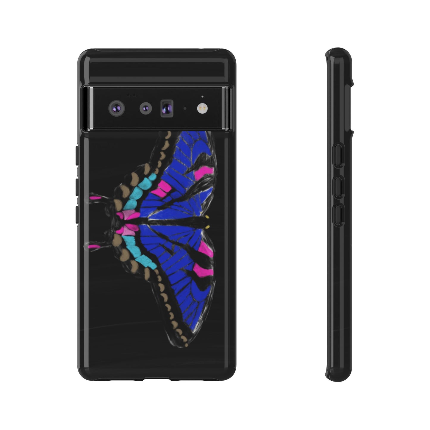 Blue Butterfly Tough Case