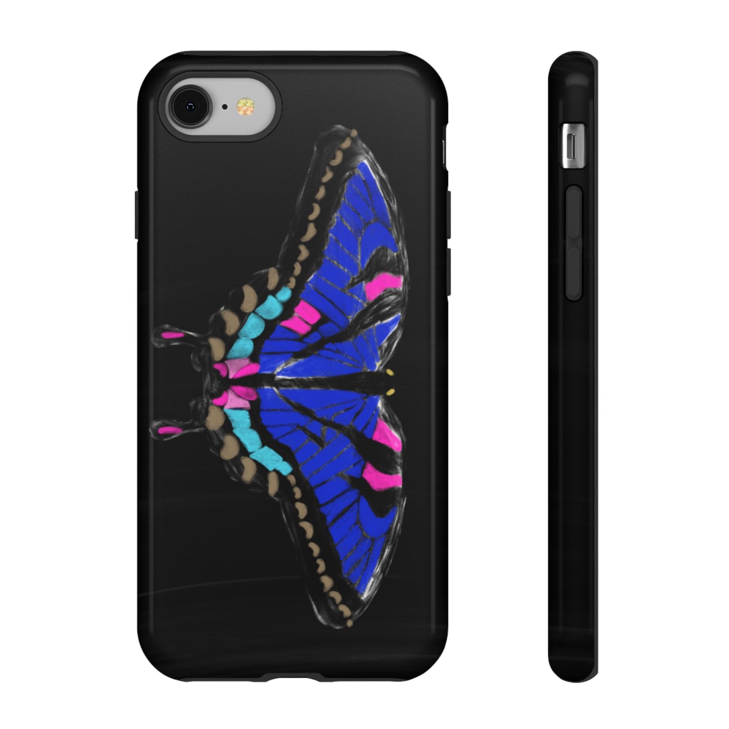 Blue Butterfly Tough Case