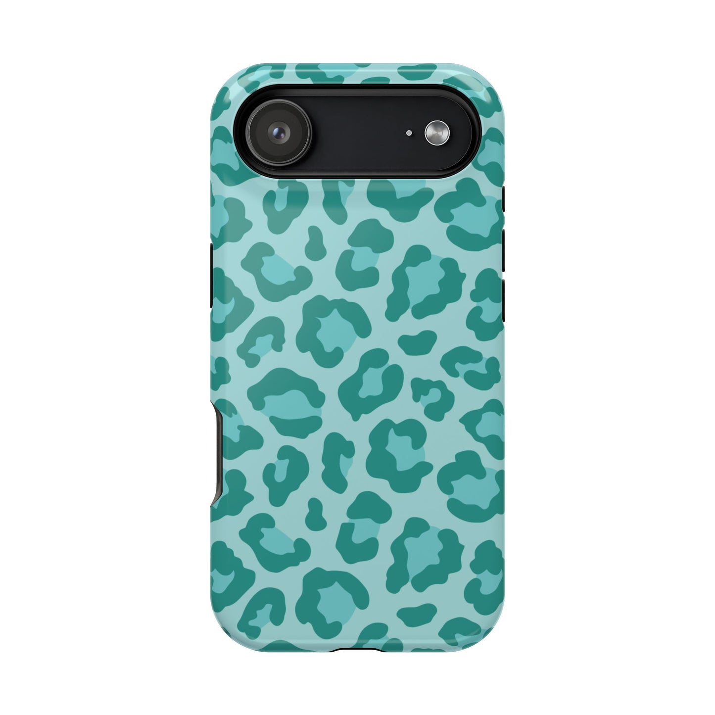 Teal Leopard MagSafe Case