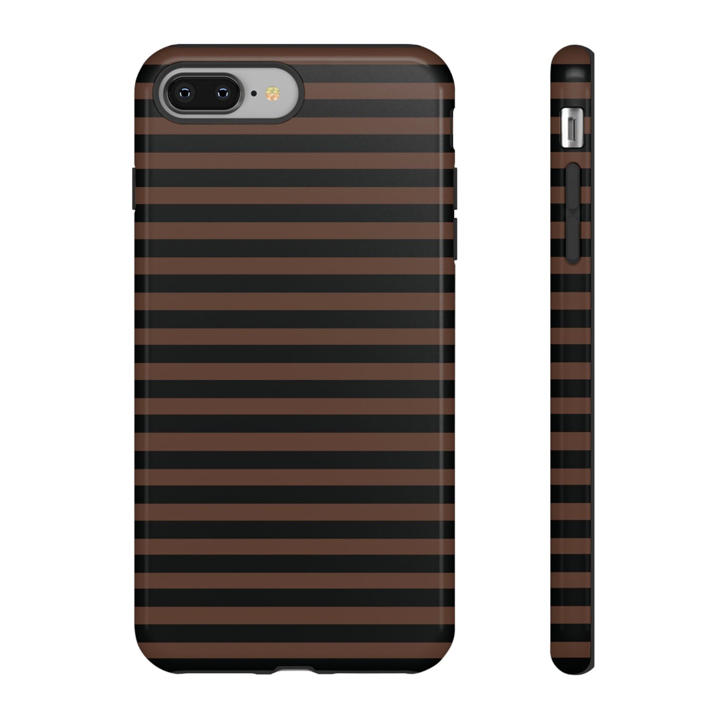 Brown Striped Tough Case