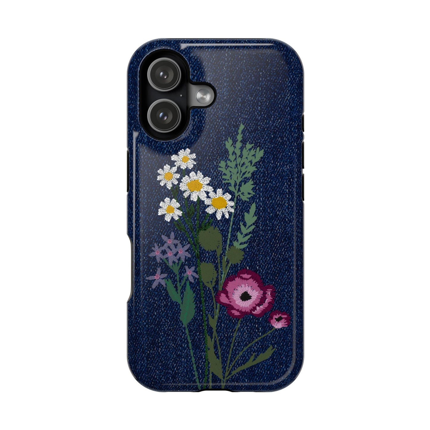 Denim Florals MagSafe Case