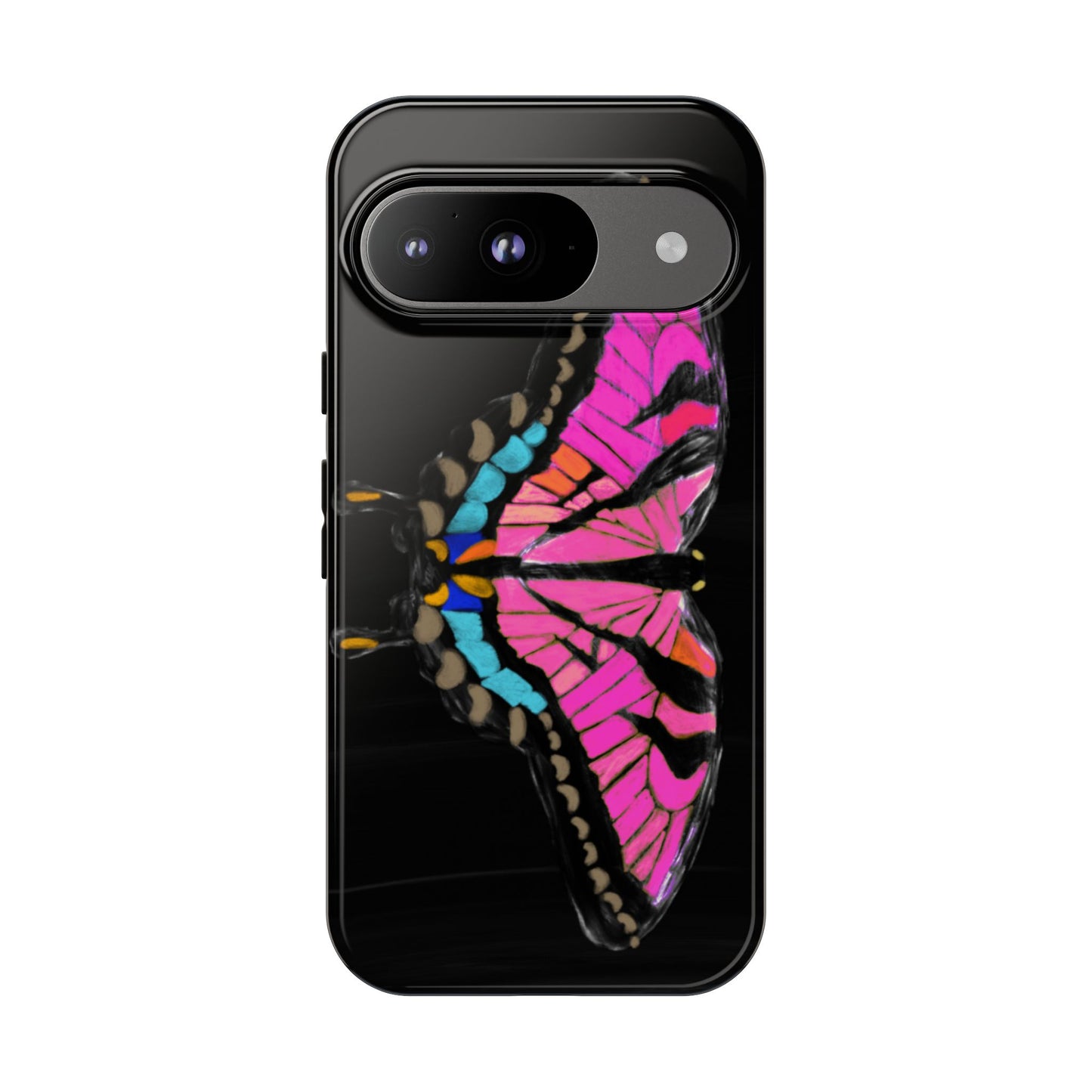 Pink Butterfly Tough Case