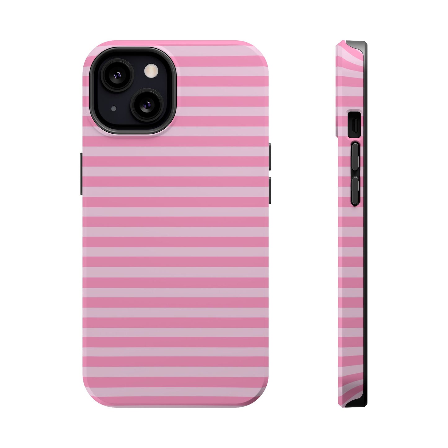 Pink Striped MagSafe Case