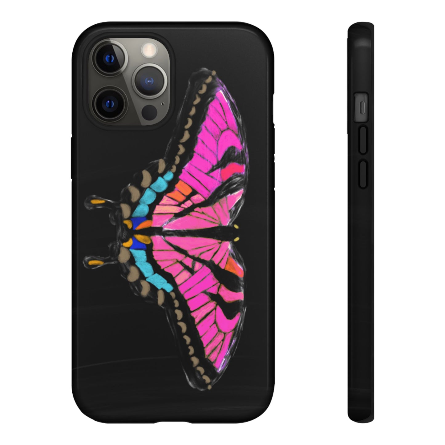 Pink Butterfly Tough Case