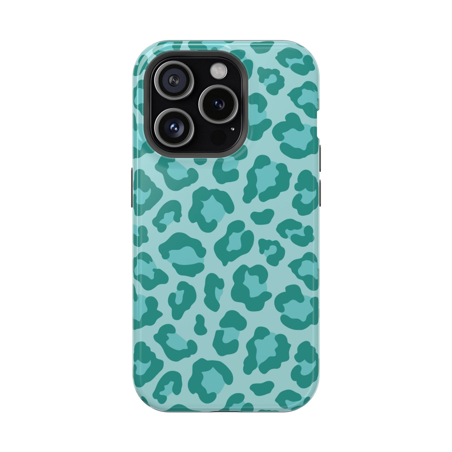 Teal Leopard MagSafe Case