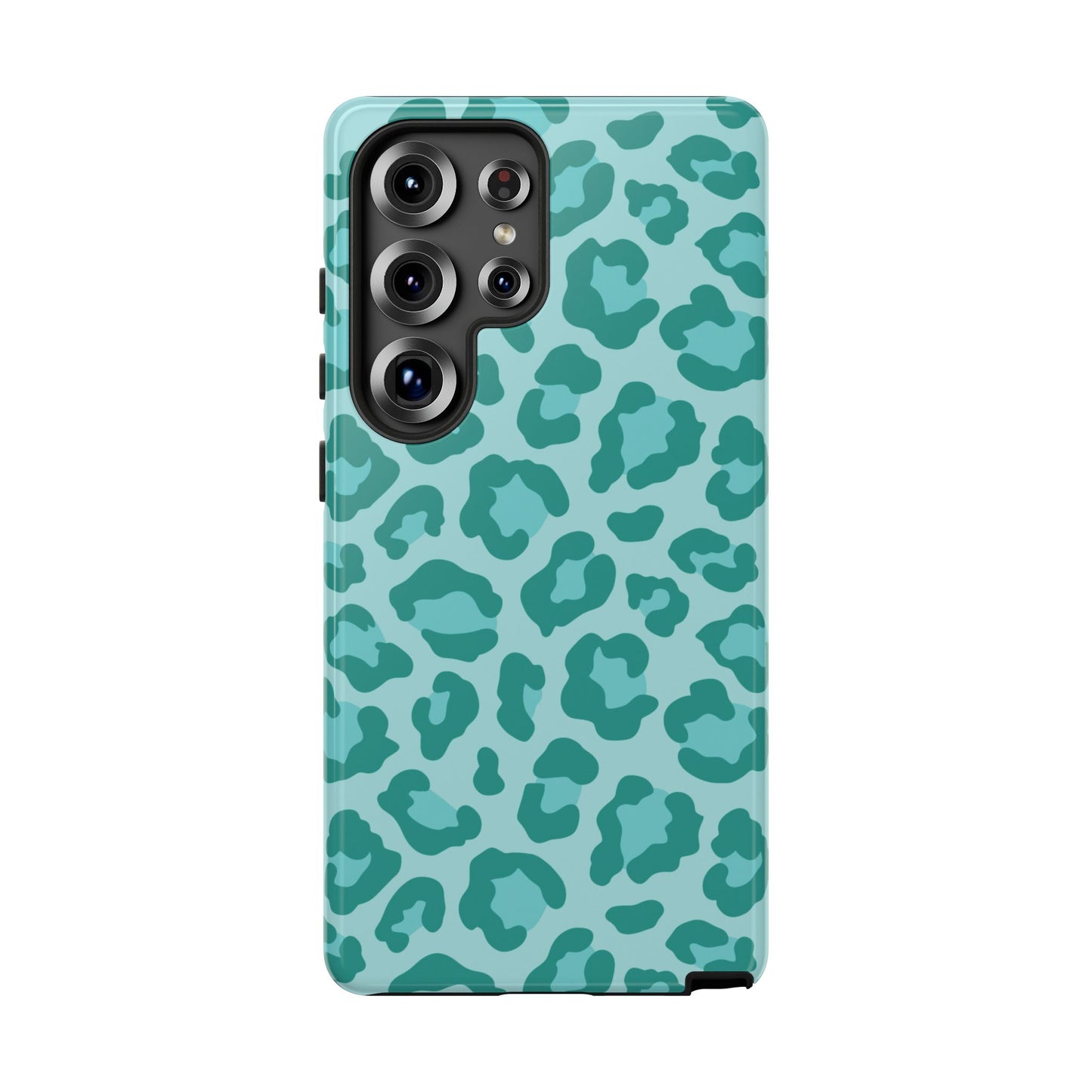 Teal Leopard Tough Case