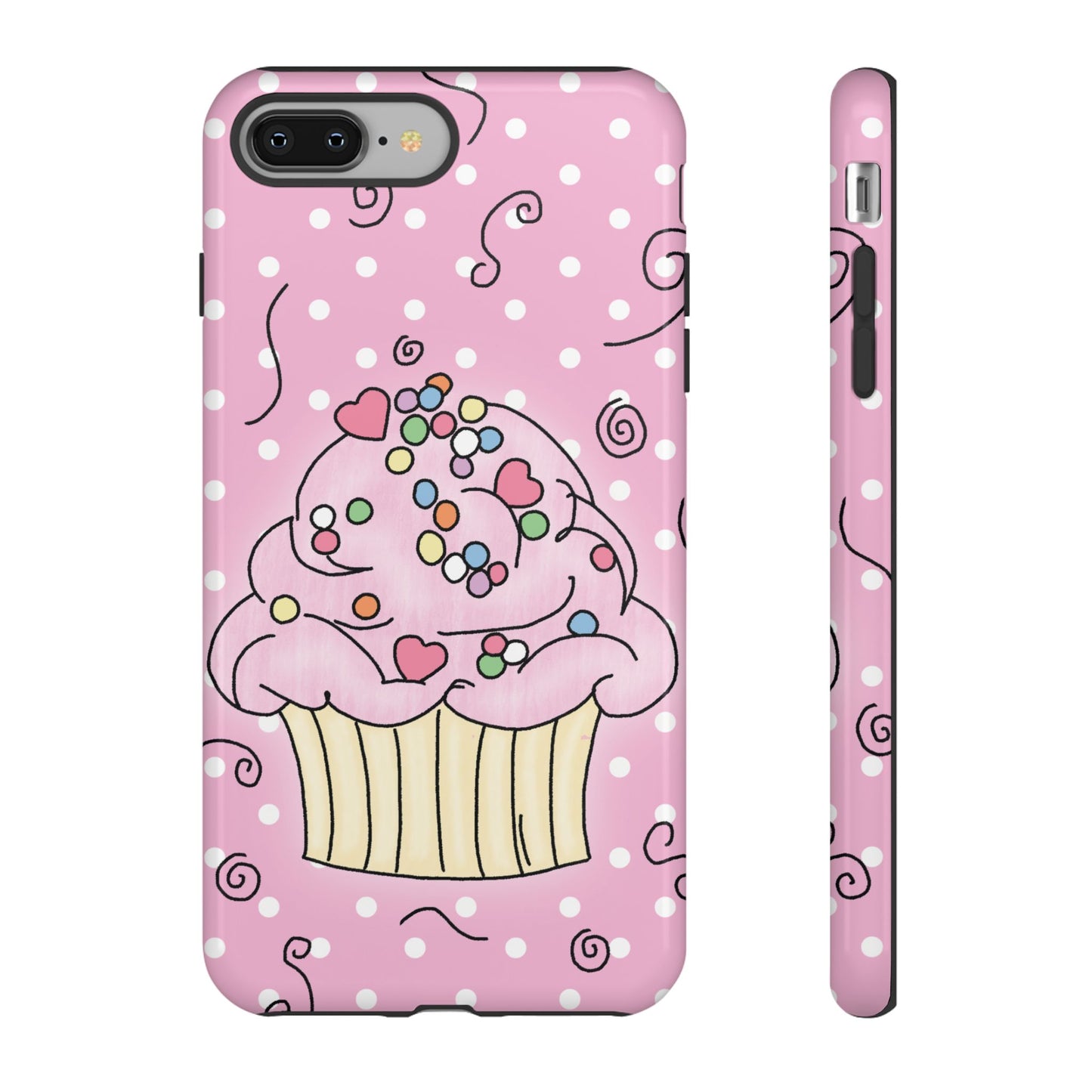 Cupcake Curlicues Tough Case