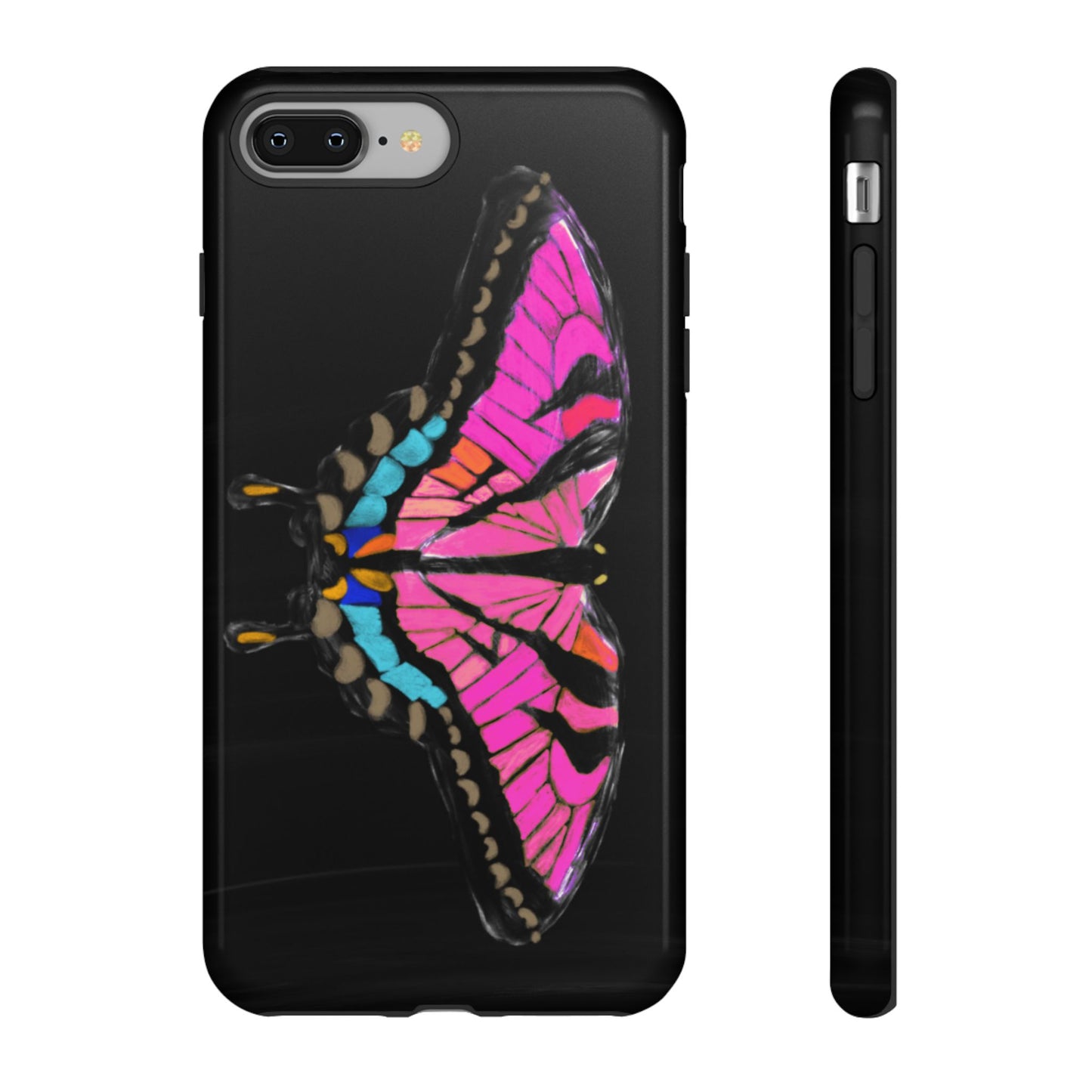 Pink Butterfly Tough Case
