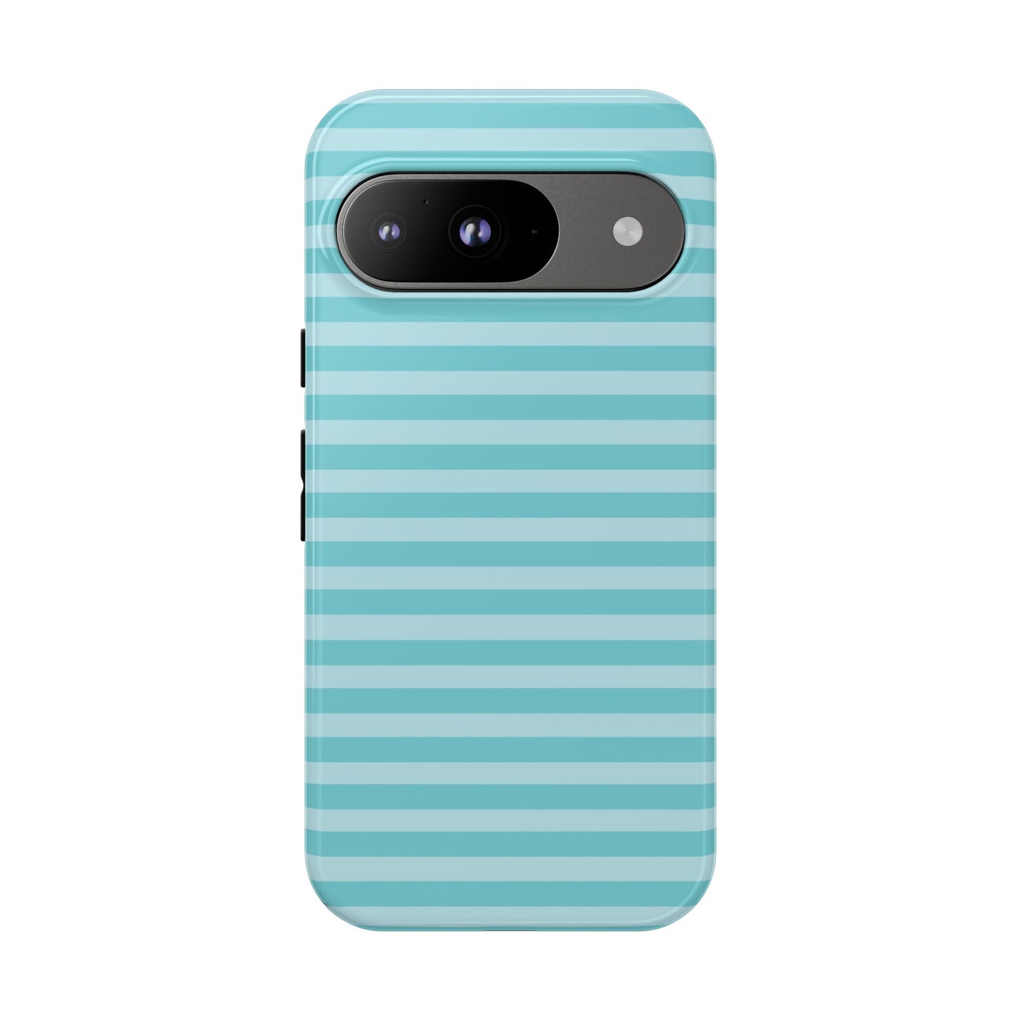 Teal Striped Tough Case