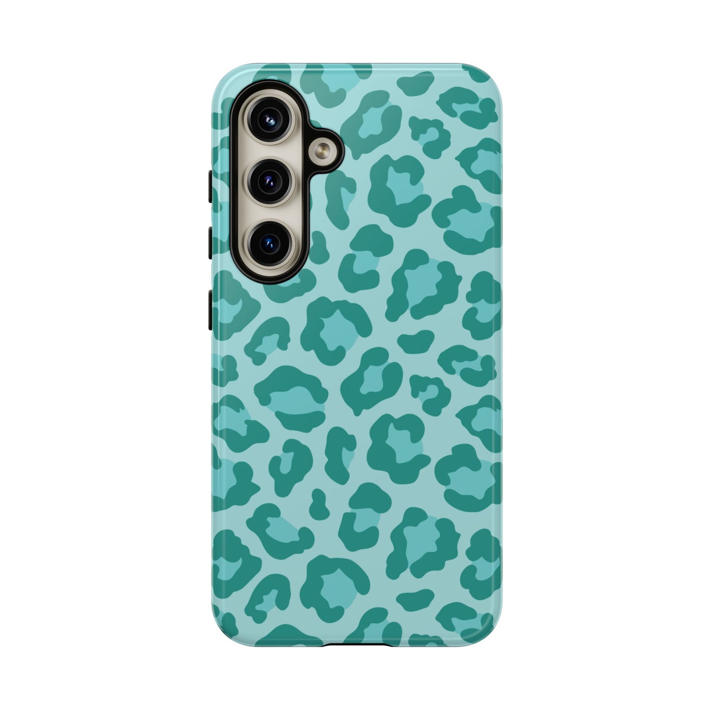 Teal Leopard Tough Case